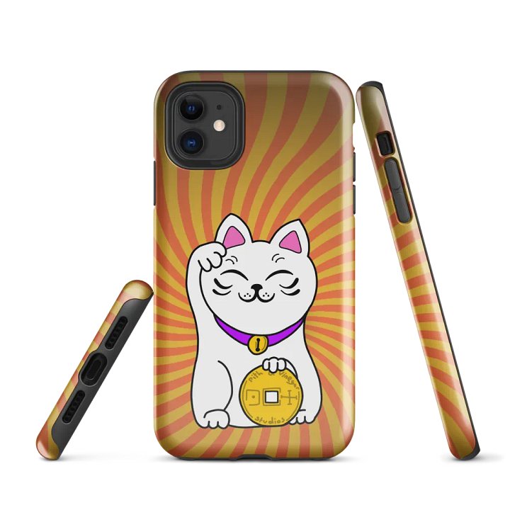 Apple maneki neko phone case product image (1)