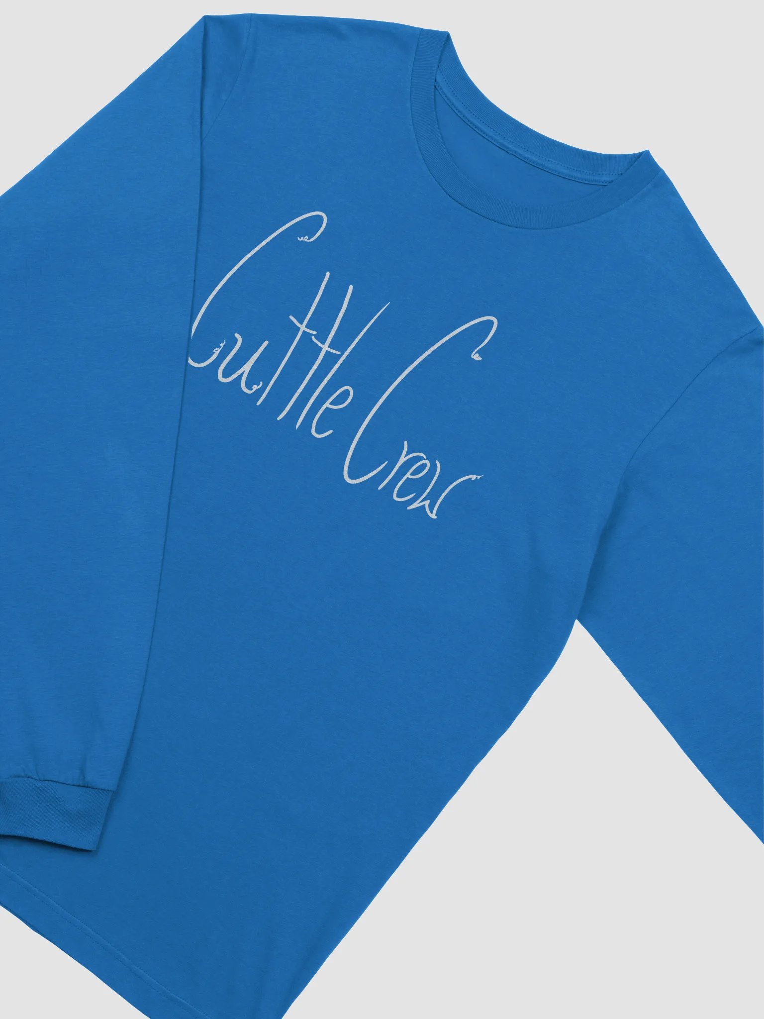 Cuttle Crew (scribble text)- long sleeve tee product image (13)