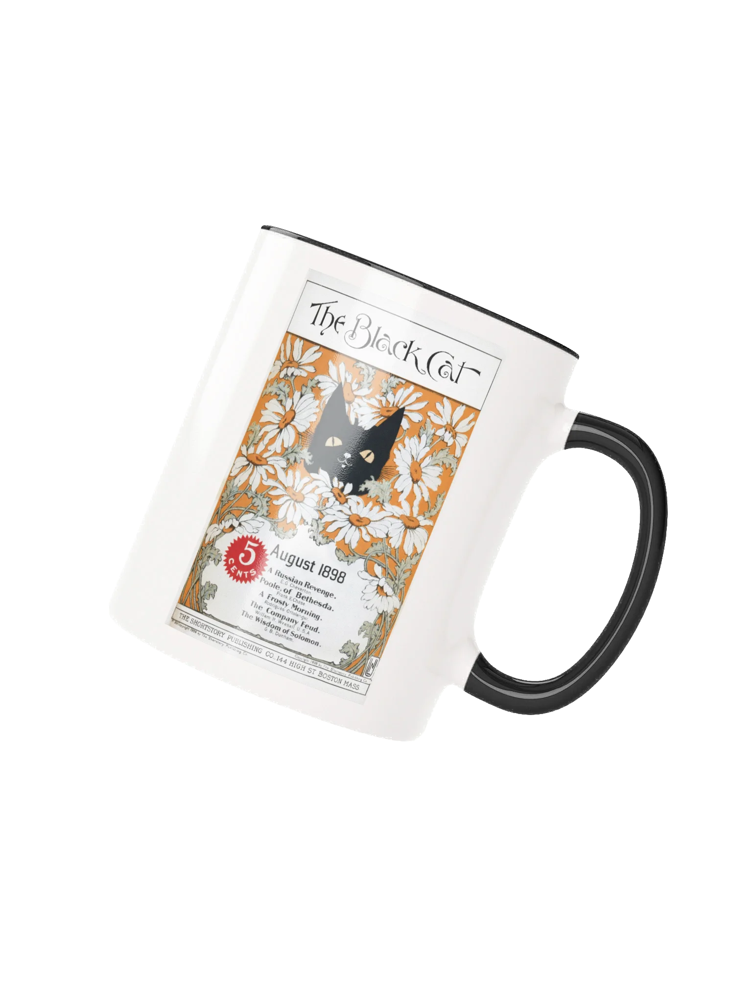 Vintage Black Cat Magazine Mug product image (52)