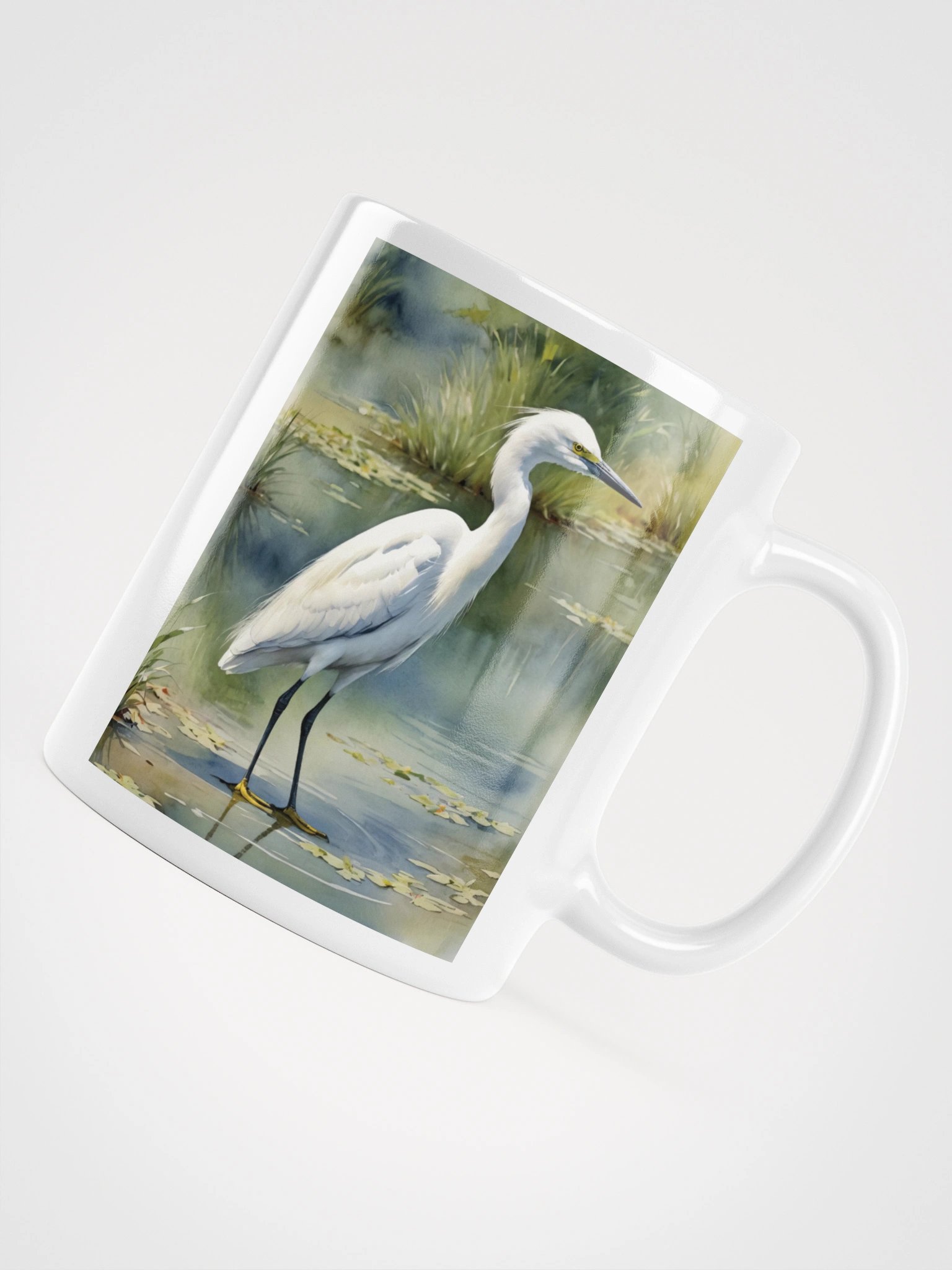Snowy Egret Mug product image (6)