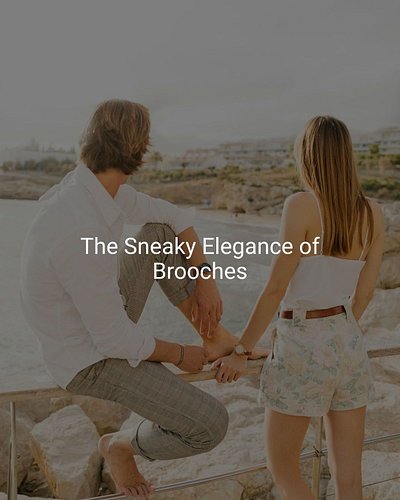Did you know that brooches, those little gems of fashion, date back to the Bronze Age? Originally crafted as functional faste...