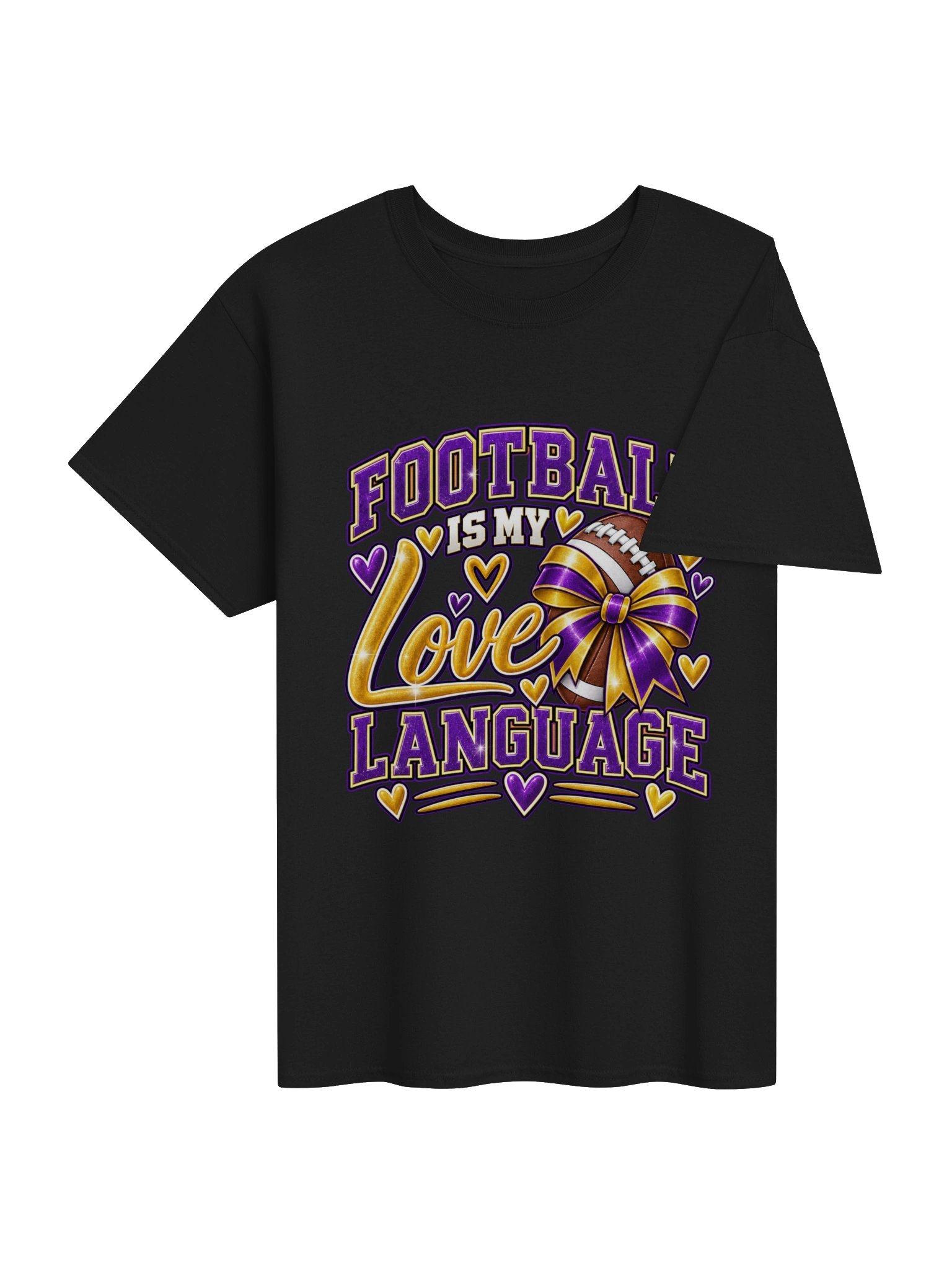 Football Is My Love Language Tee product image (15)