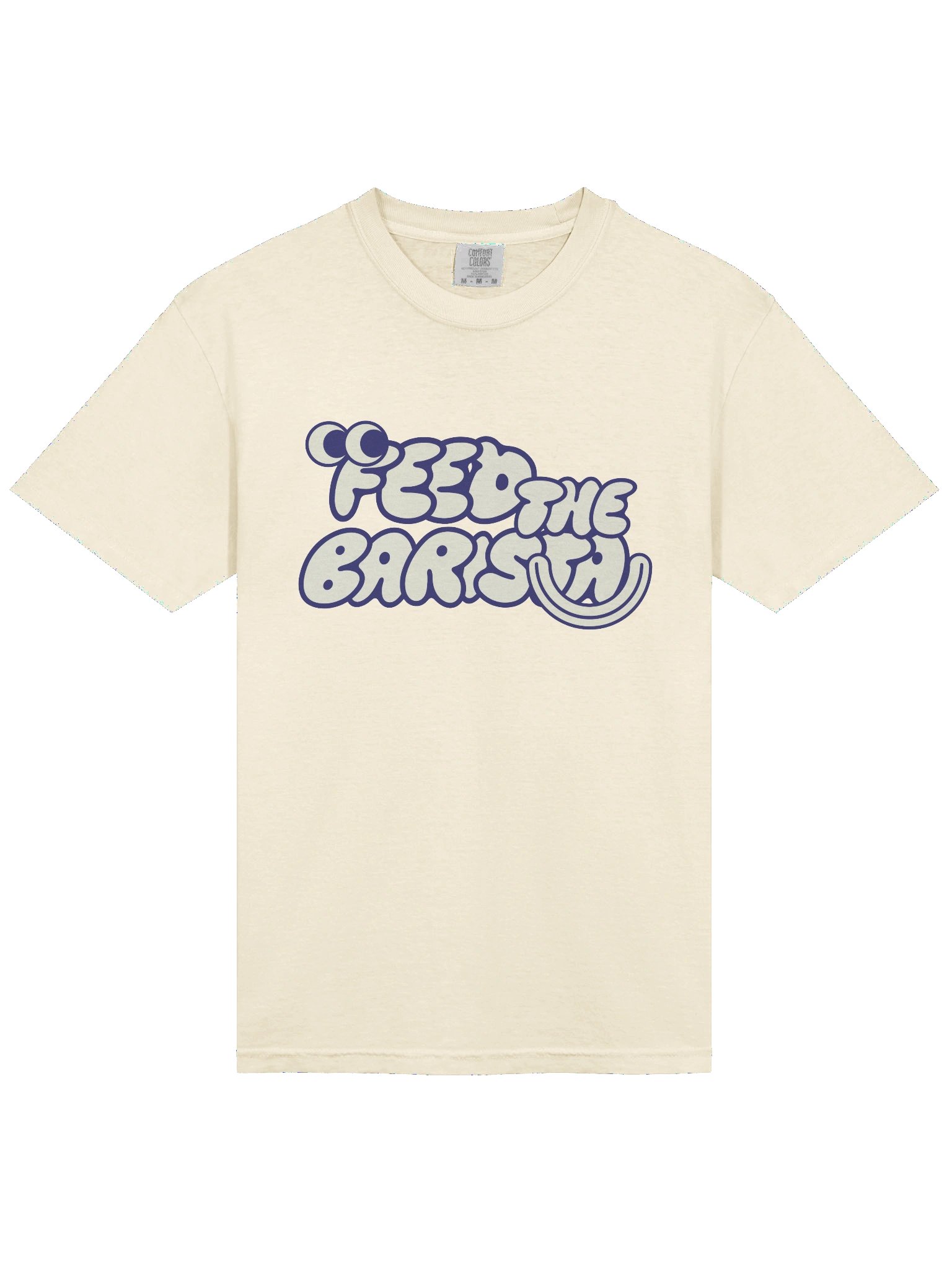 Feed the Barista: official tee product image (11)