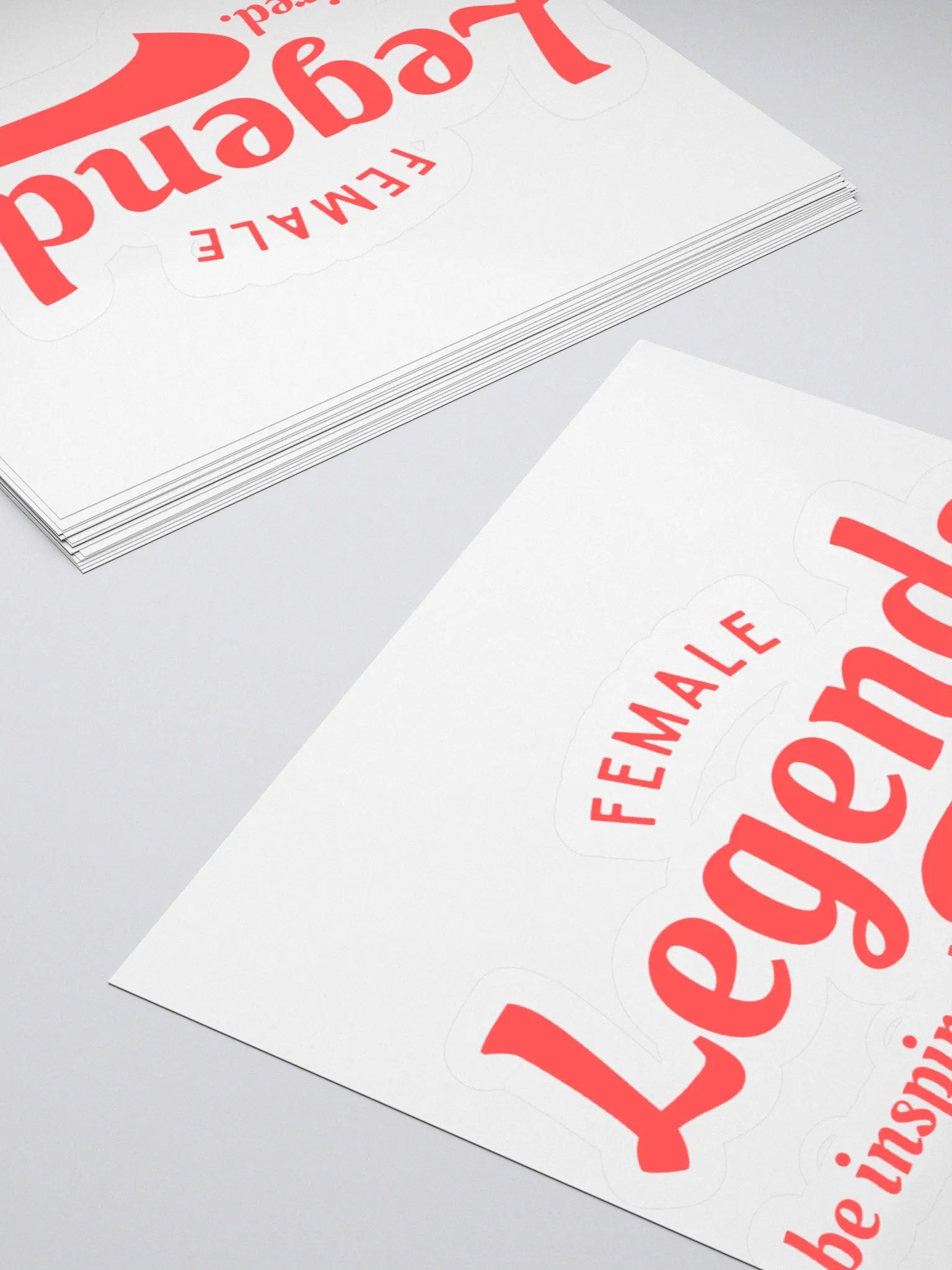 Female Legends Sticker. product image (12)