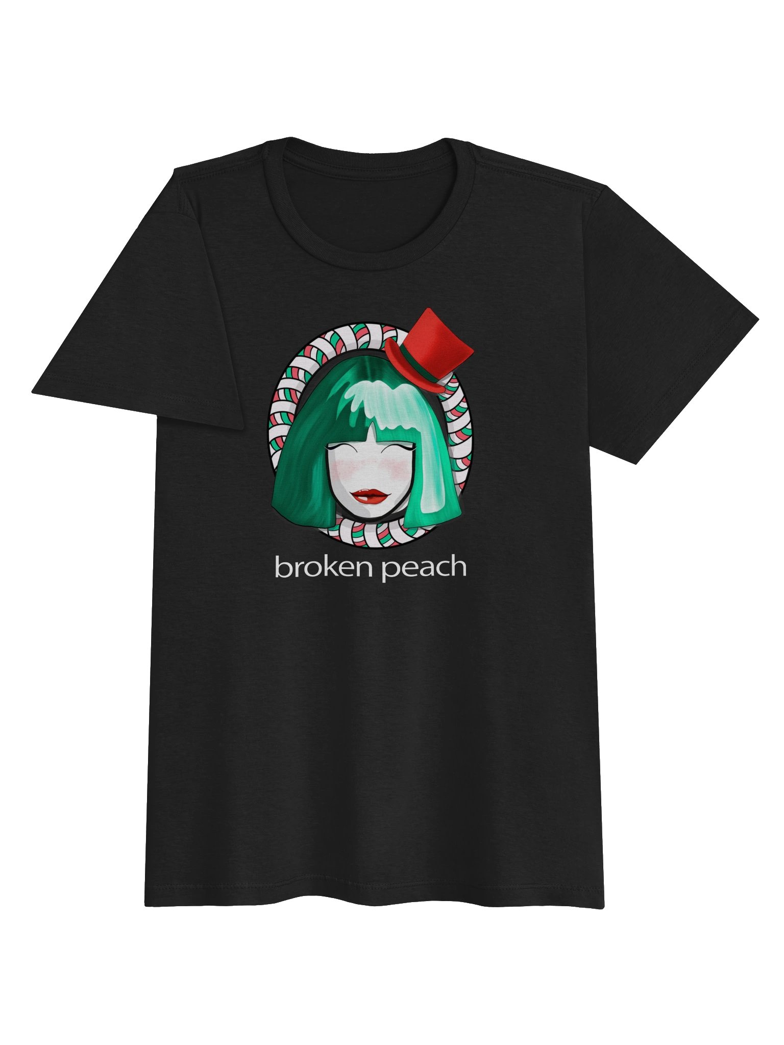 Broken Peach – Women's Christmas Special Edition T-Shirt product image (5)