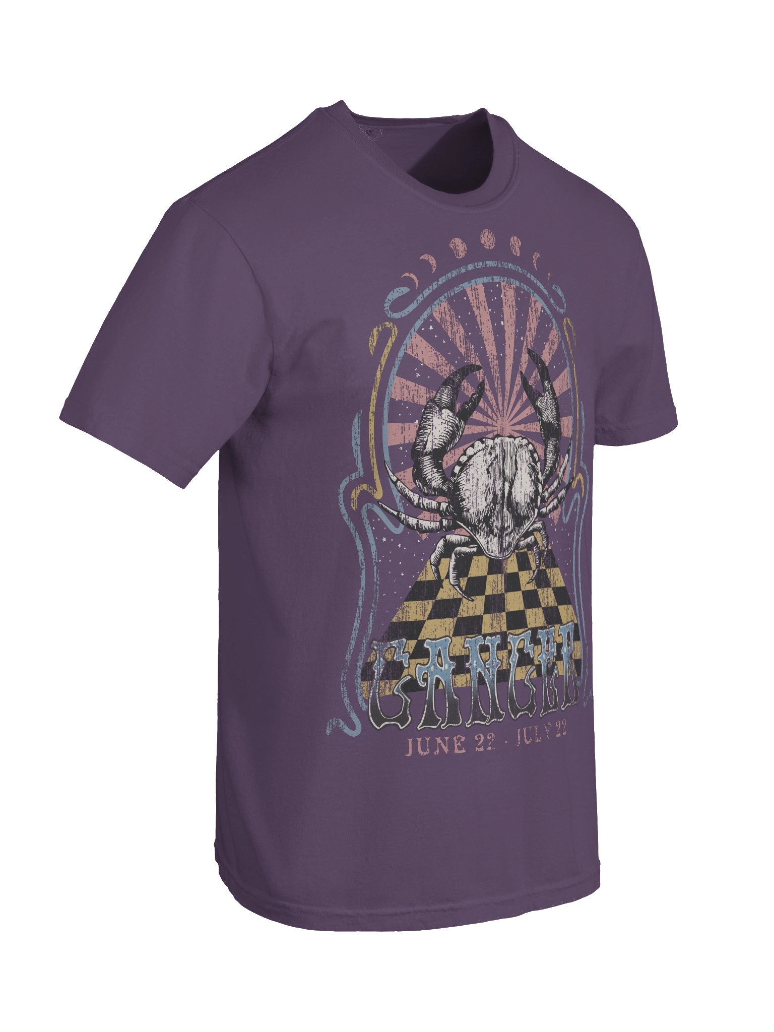 Cancer Zodiac Shirt – June 22 to July 22 Astrology Graphic Tee product image (39)