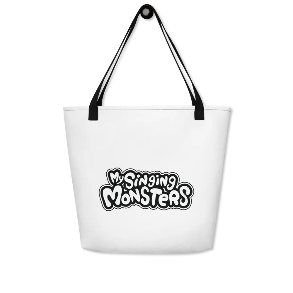 My Singing Monsters B&W Tote product image (5)