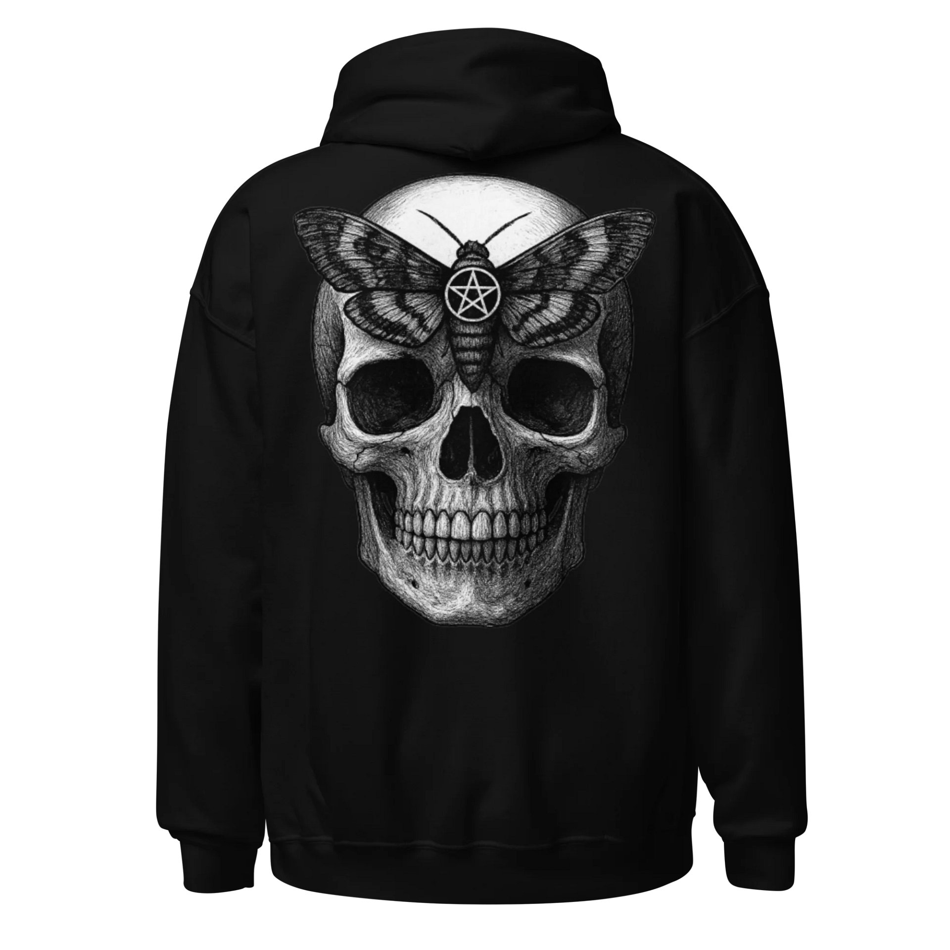 Skull Moth Hoodie product image (1)