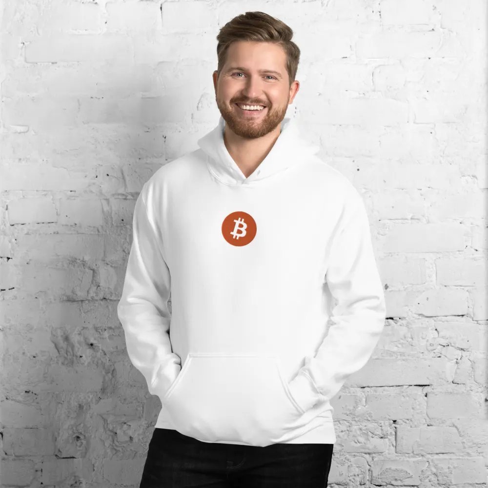 Bitcoin Logo Embroidered Hoodie product image (8)