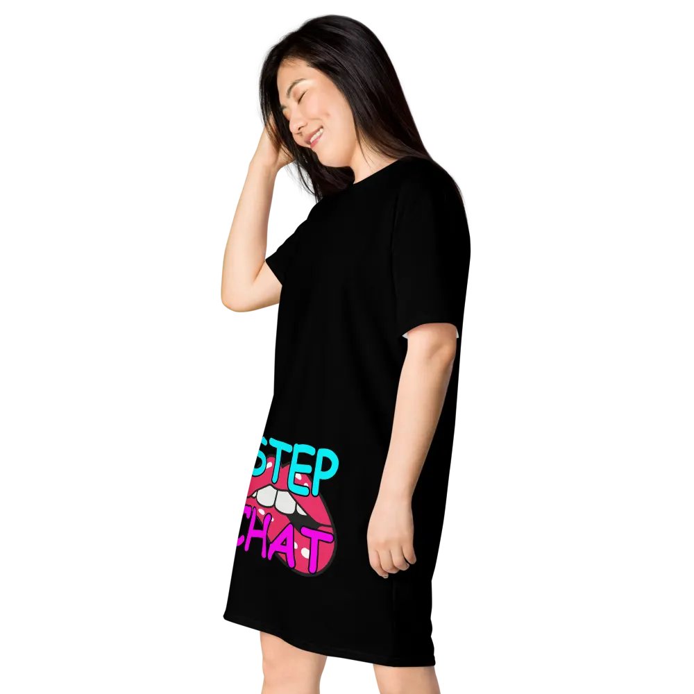Naughty Stepchat Dress T-Shirt (Black) product image (11)