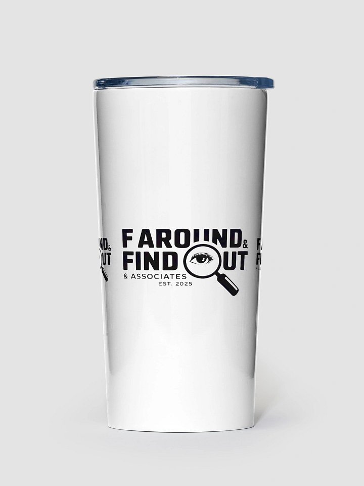 Magnifying Eye Stainless Steel Tumbler product image (1)