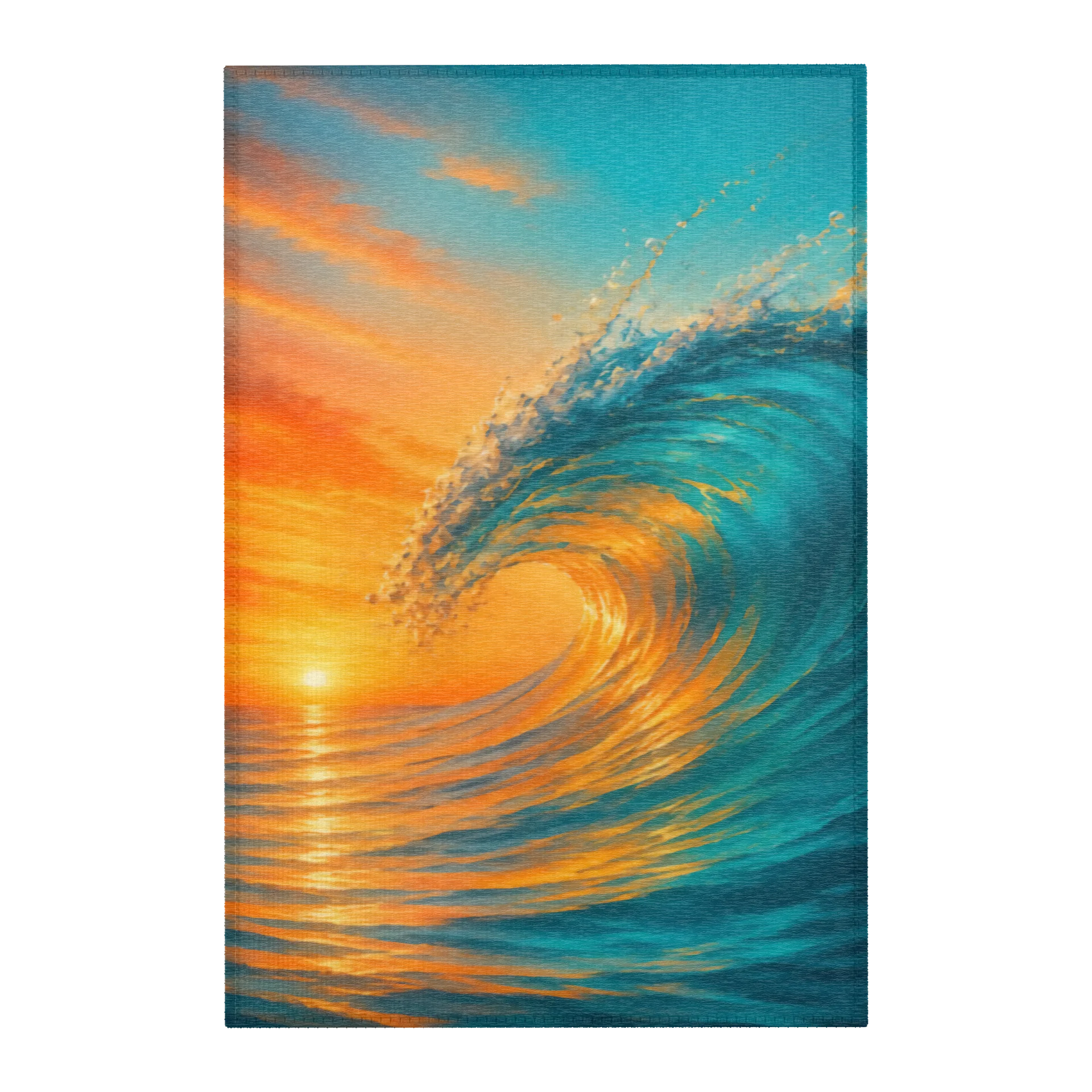 Turquoise Crest - The Rug product image (1)