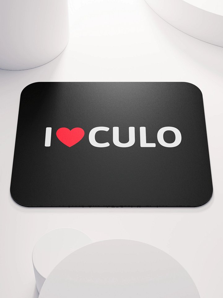 I ♥️ CULO mousepad product image (1)