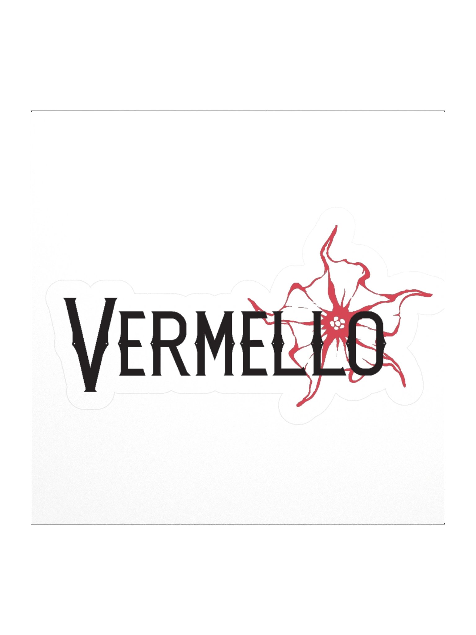 Vermello Logo Sticker product image (1)
