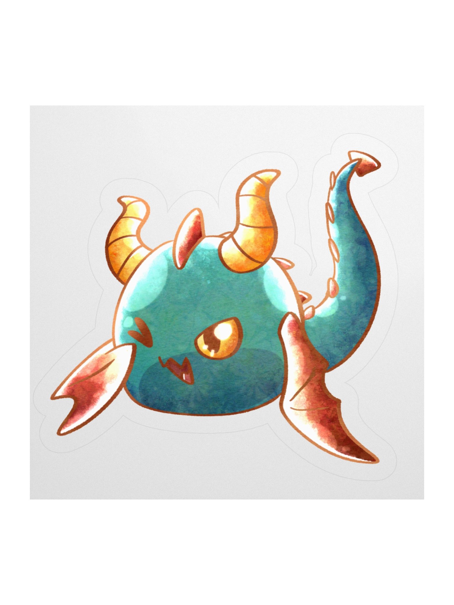 Dragon Slime - sticker product image (1)