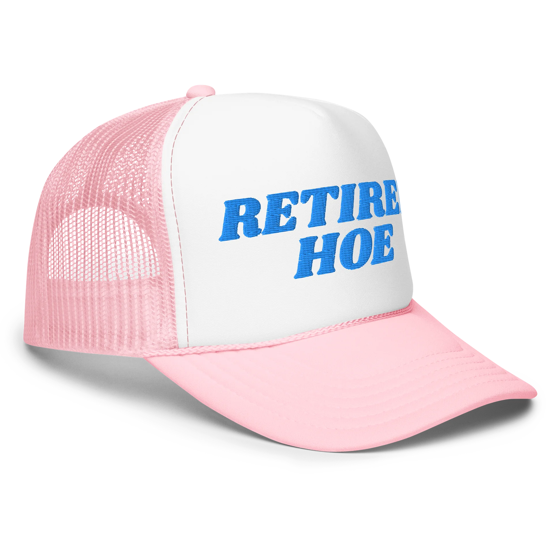 RETIRED HOE Foam Trucker Hat product image (9)