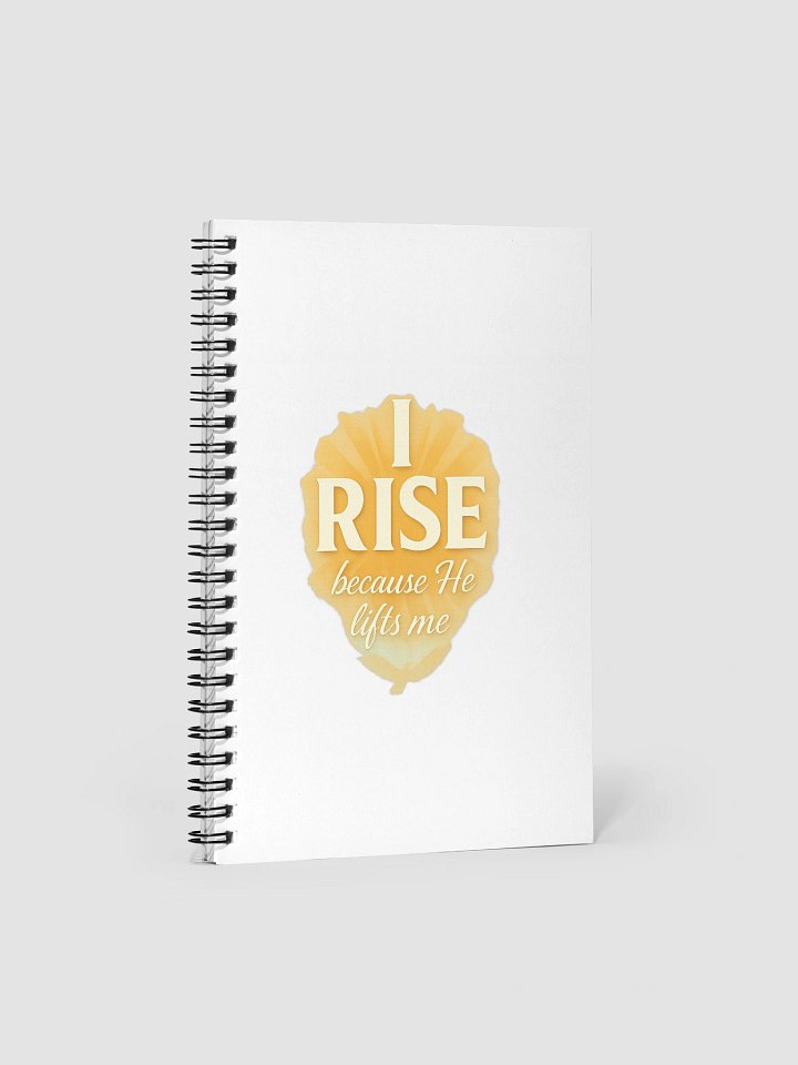 RISE Spiral Notebook product image (1)