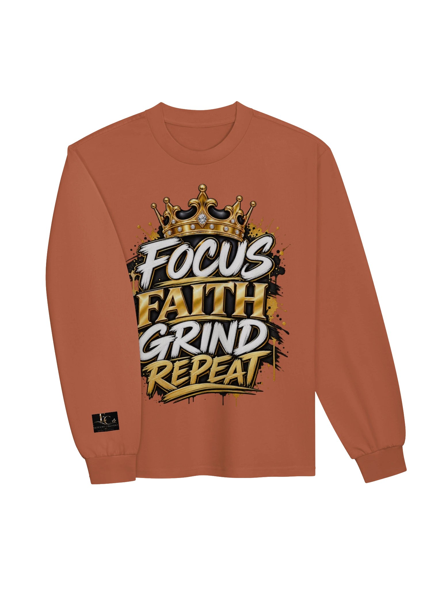 Focus Faith Grind Repeat Crown Tee product image (3)
