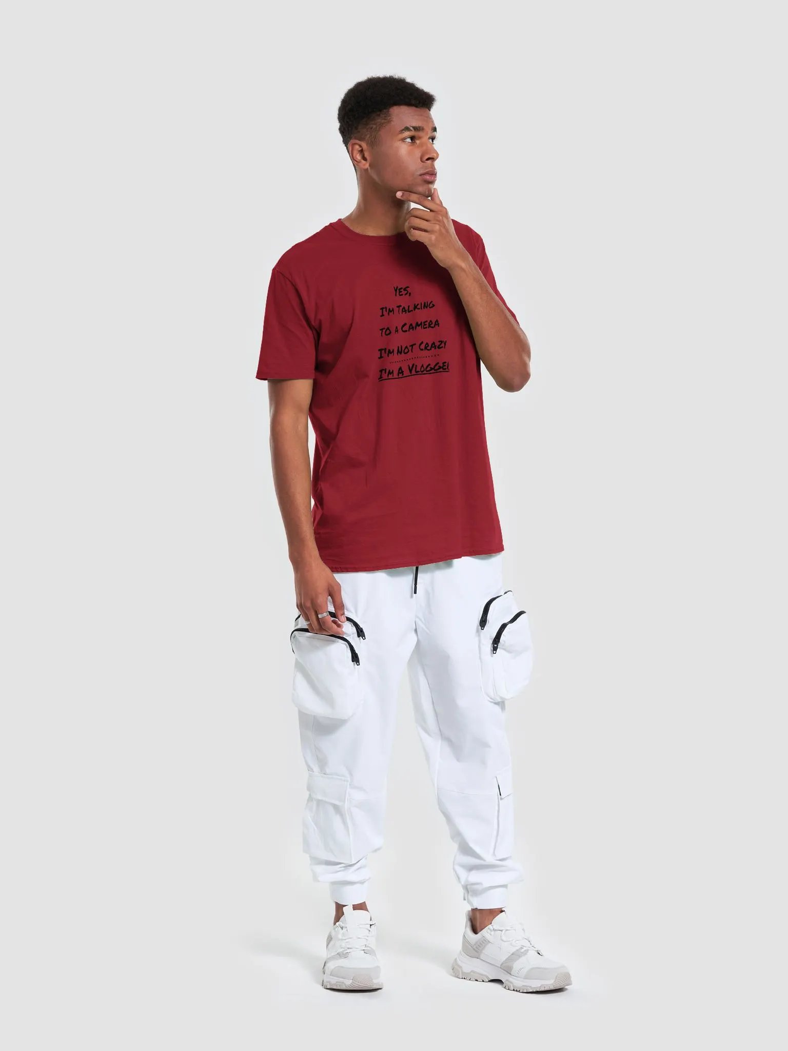 Not Crazy, I'm a Vlogger Soft Unisex T-Shirt product image (17)