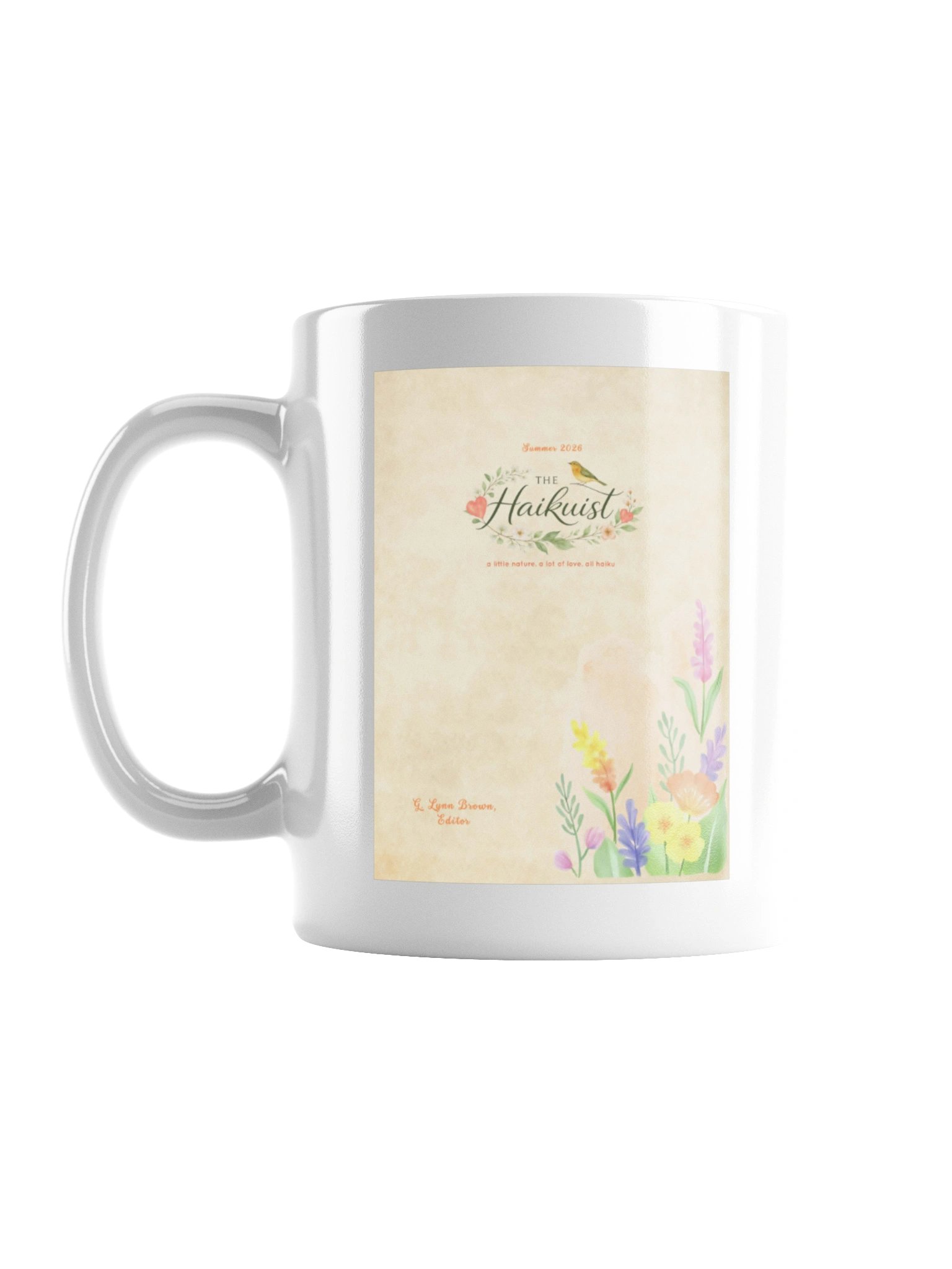 " THE HAIKUIST " cover and Logo Coffee Mug product image (3)