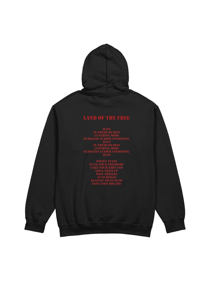 "Land of the Free" Logo and Lyric Hoodie product image (2)