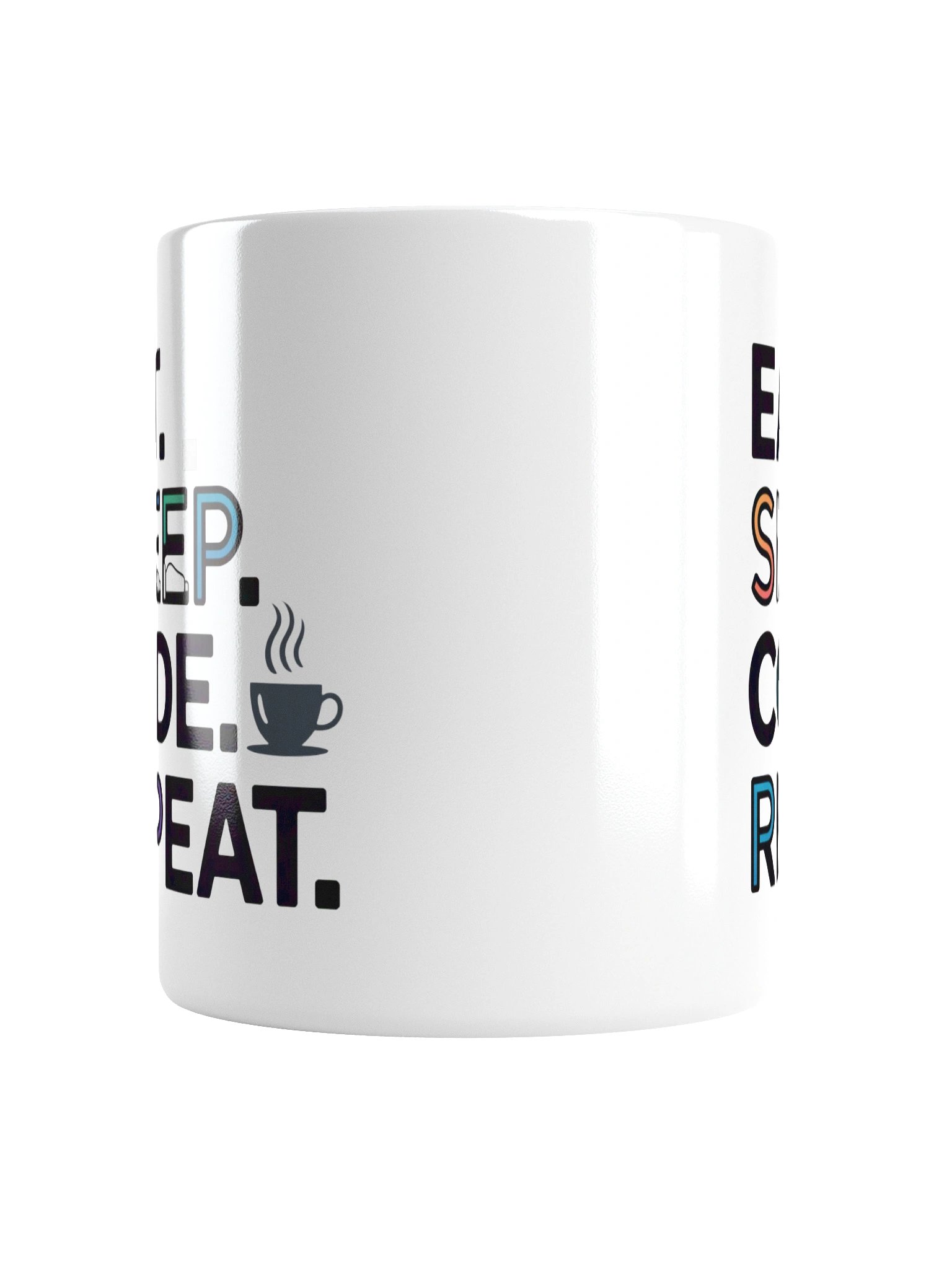 Eat Sleep Code Repeat Programmer Coffee Mug product image (5)