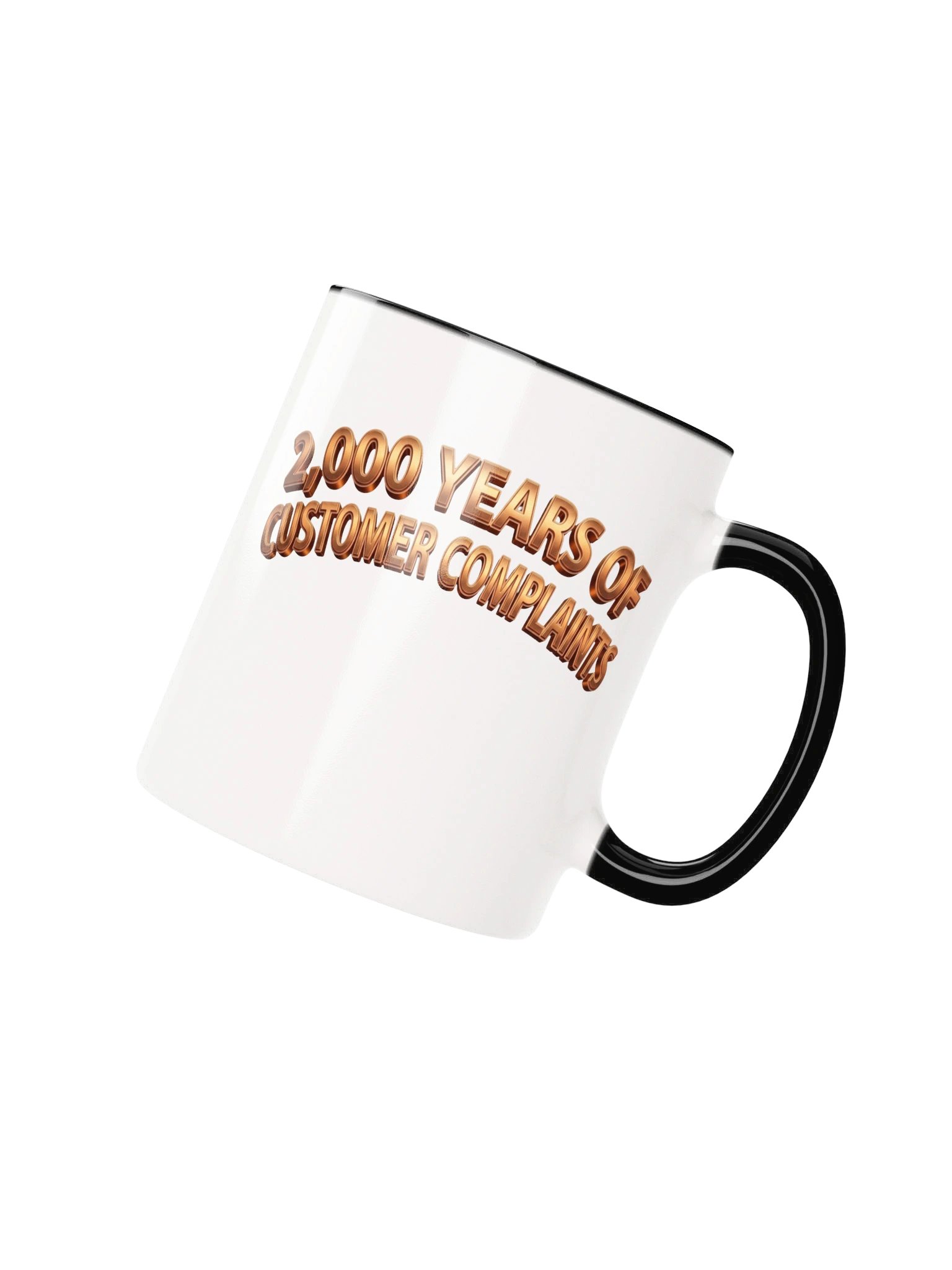 Lay it On Me Ceramic Mug with Color Inside product image (2)