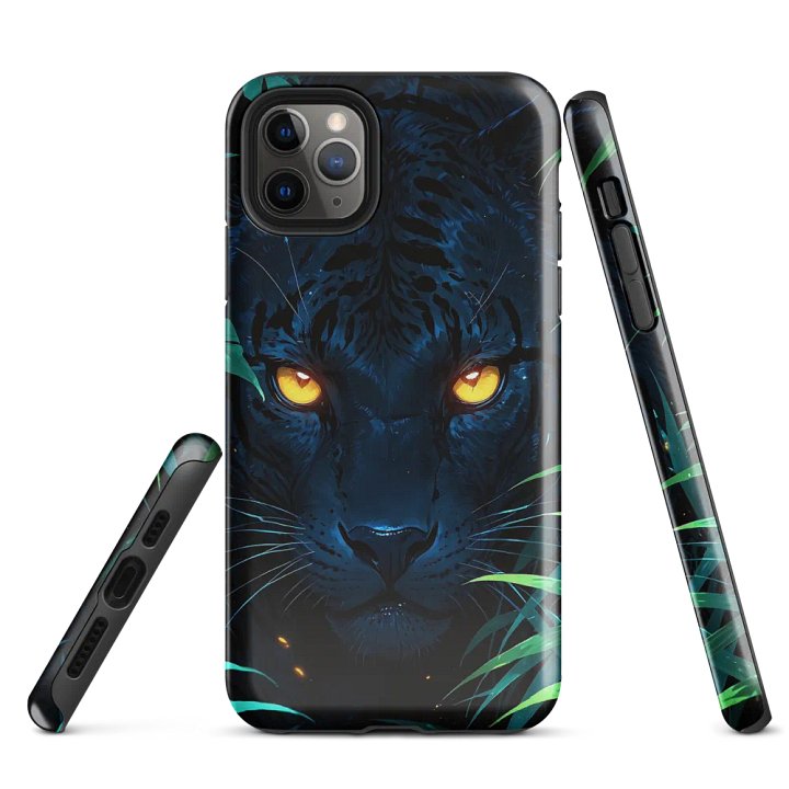 Glowing Panther Tough iPhone® Case product image (3)