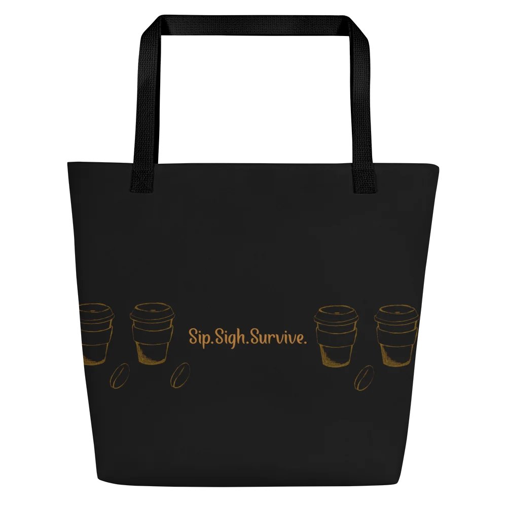 IV coffee - Project bag (Black background) product image (7)