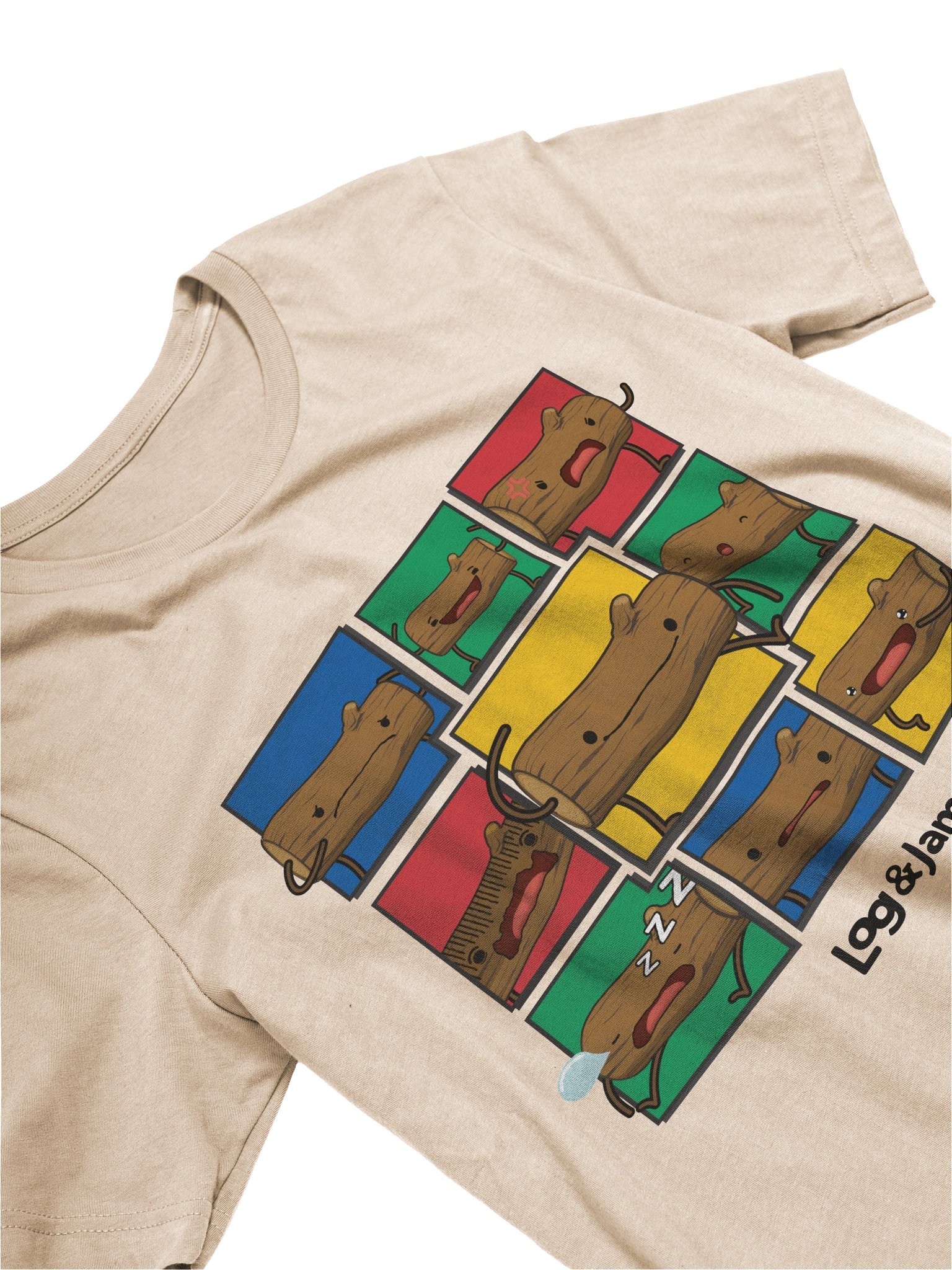 Bunch of Feelings Adult T-Shirt: Log Edition product image (2)