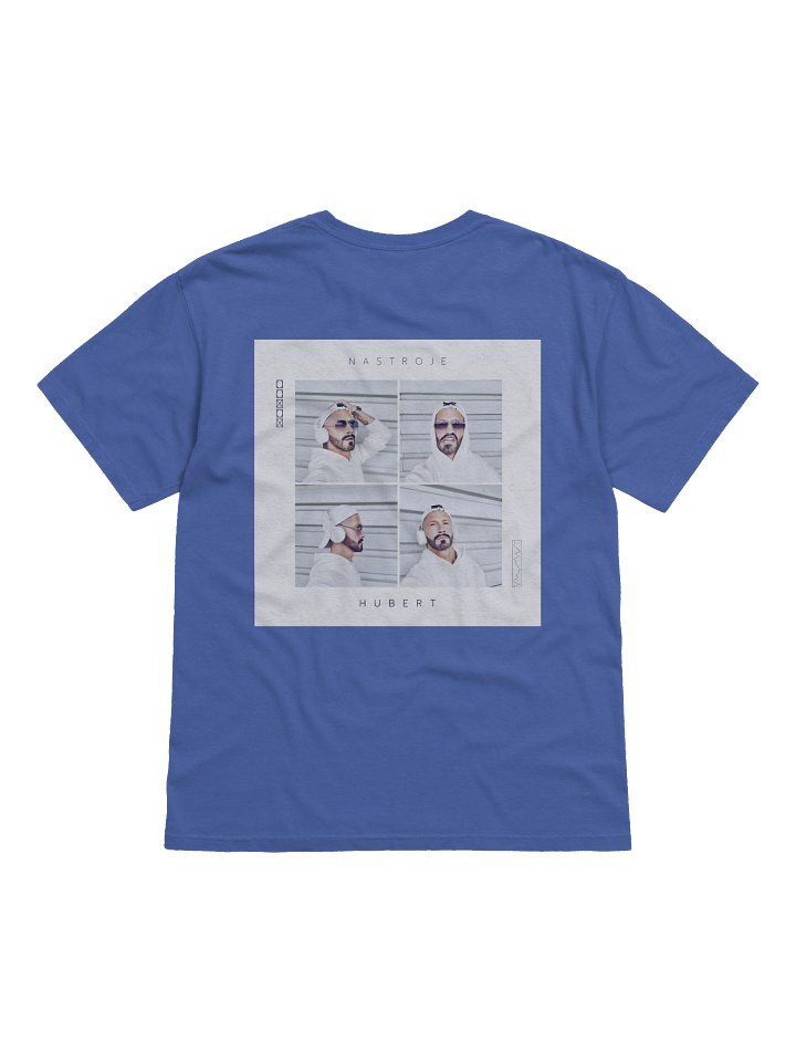 Hubert Bisto "Nastroje" T-shirt Unisex Blue product image (2)