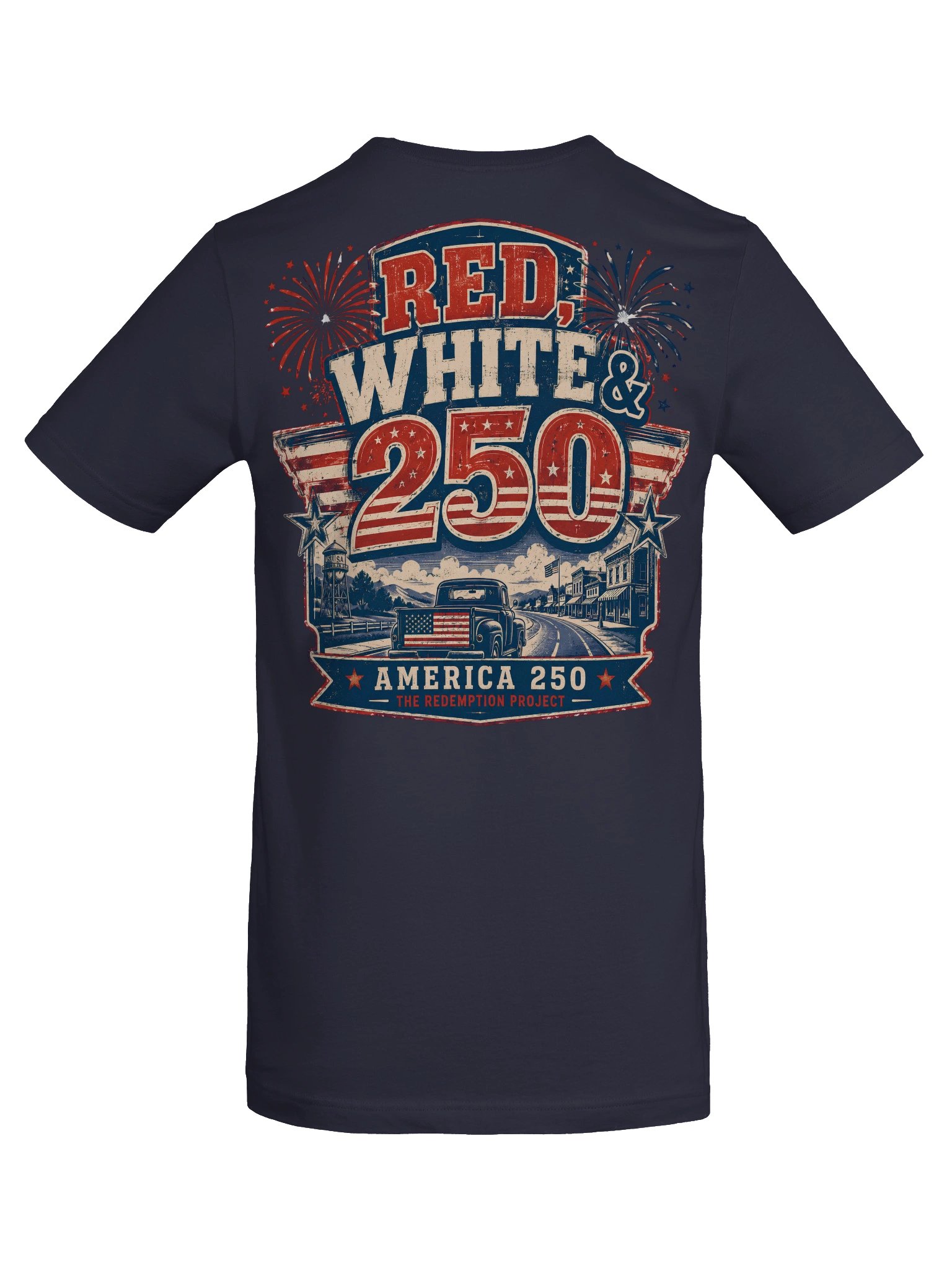 Red White and 250 T-Shirt product image (11)