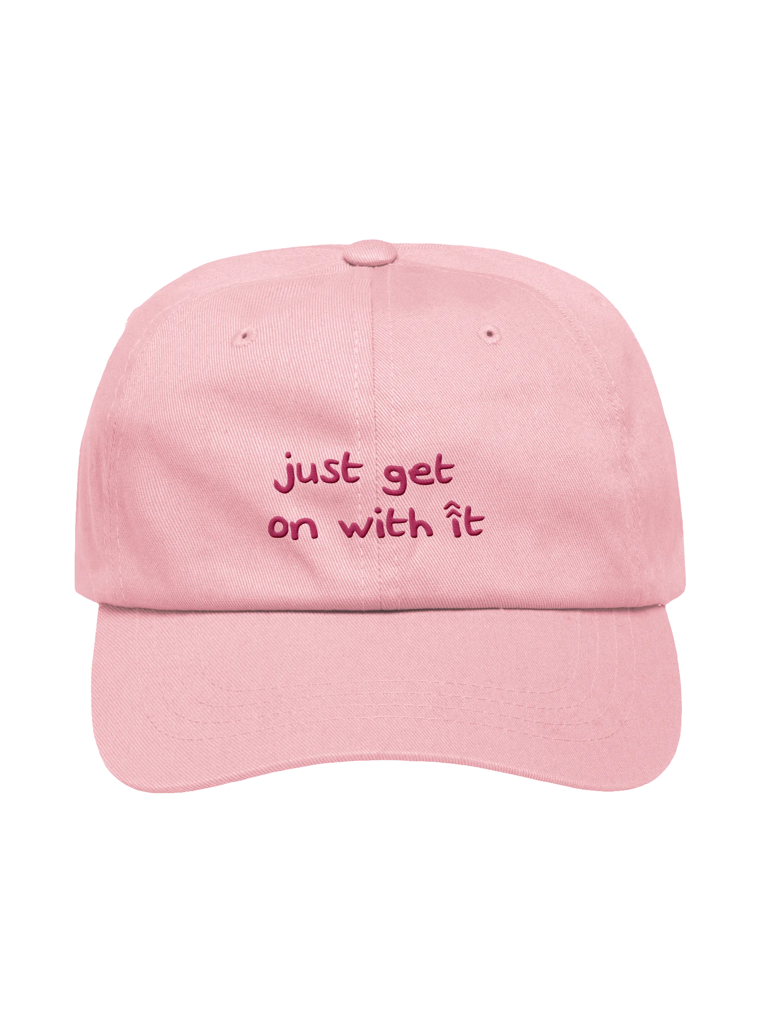'JUST GET ON WITH IT' CAP product image (1)