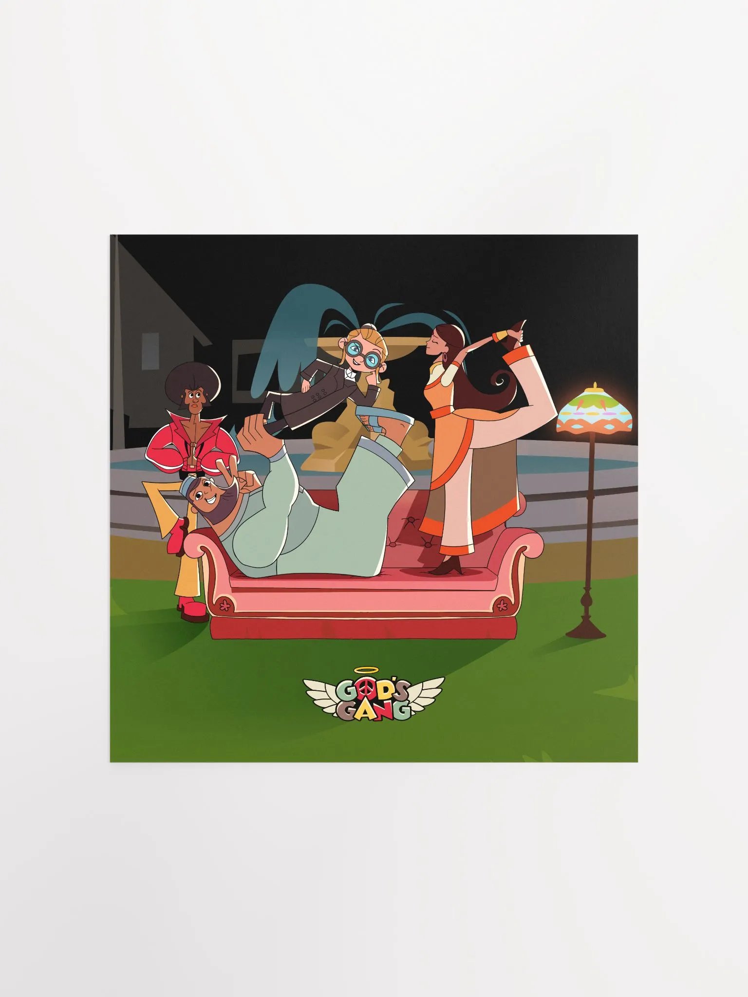 Friends Forever | God’s Gang Poster product image (1)