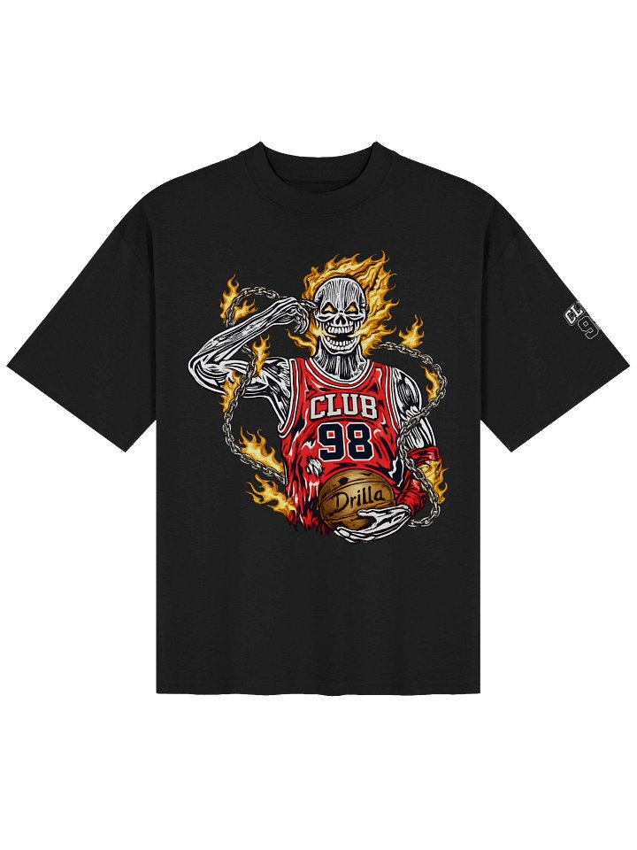 Drilla Skeleton Oversized Tee product image (1)