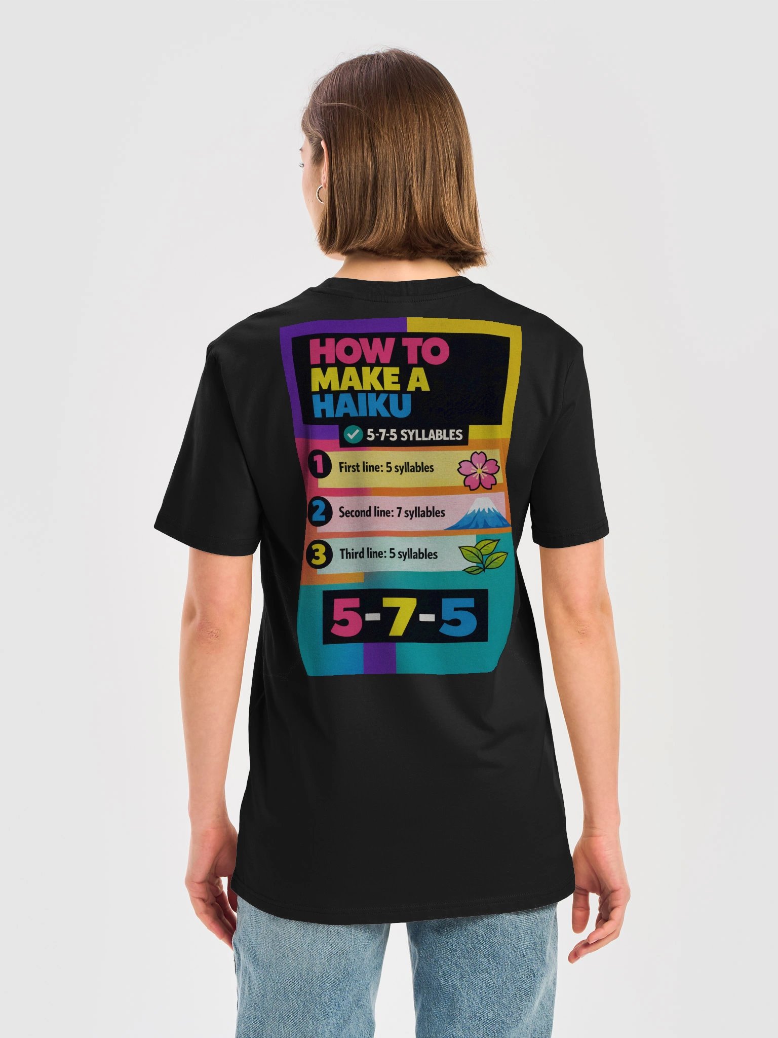 HOW TO 5-7-5 HAIKU POSTER TEE product image (12)
