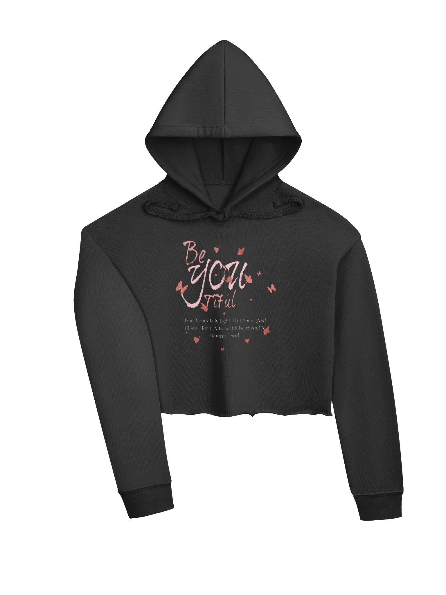 Be-You-Tiful Butterfly Crop Hoodie product image (3)