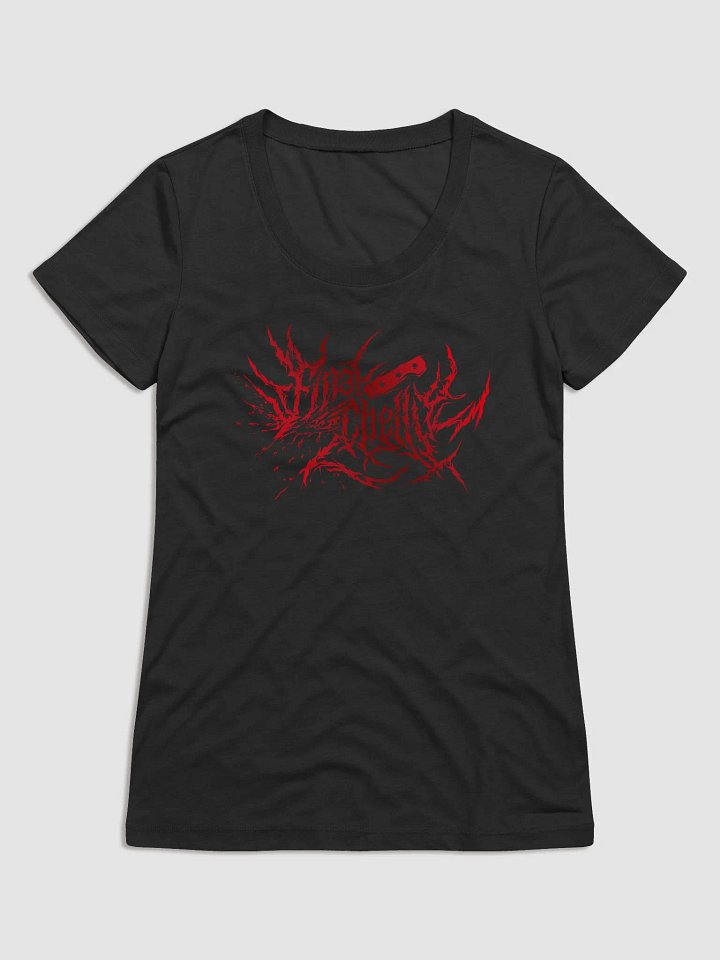 Keep It Metal Red Logo Womens Triblend Printed Tee product image (1)