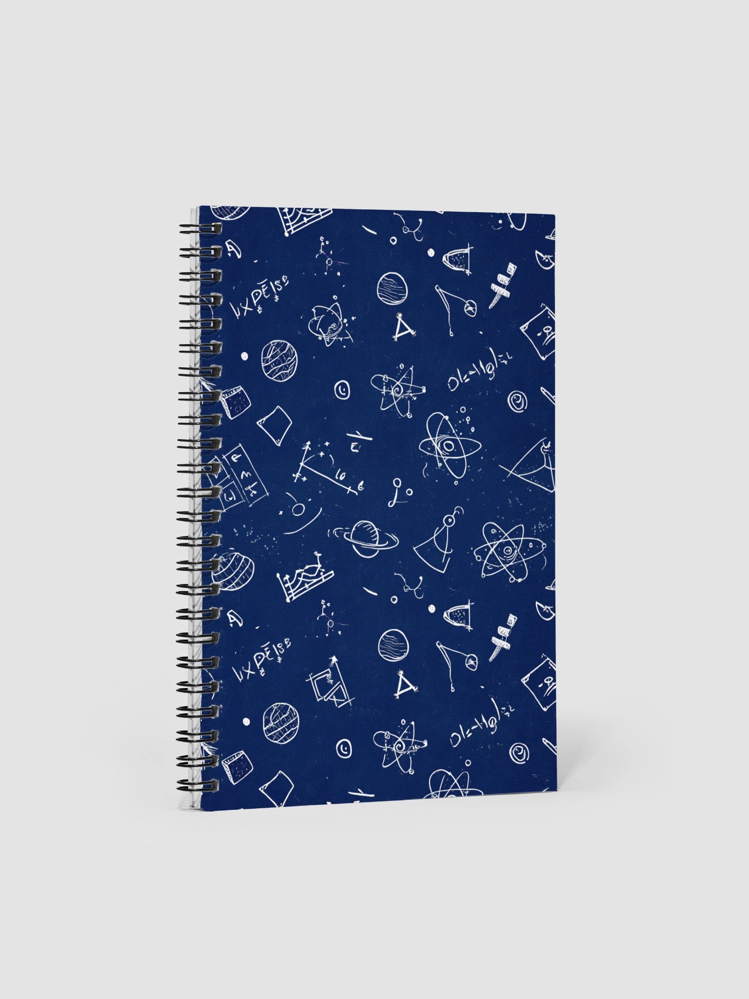Cosmic Chalkboard Spiral Notebook product image (1)