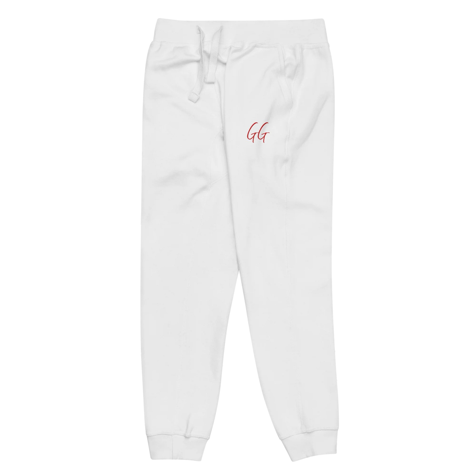 Embroidered "GG" Joggers - Red product image (34)