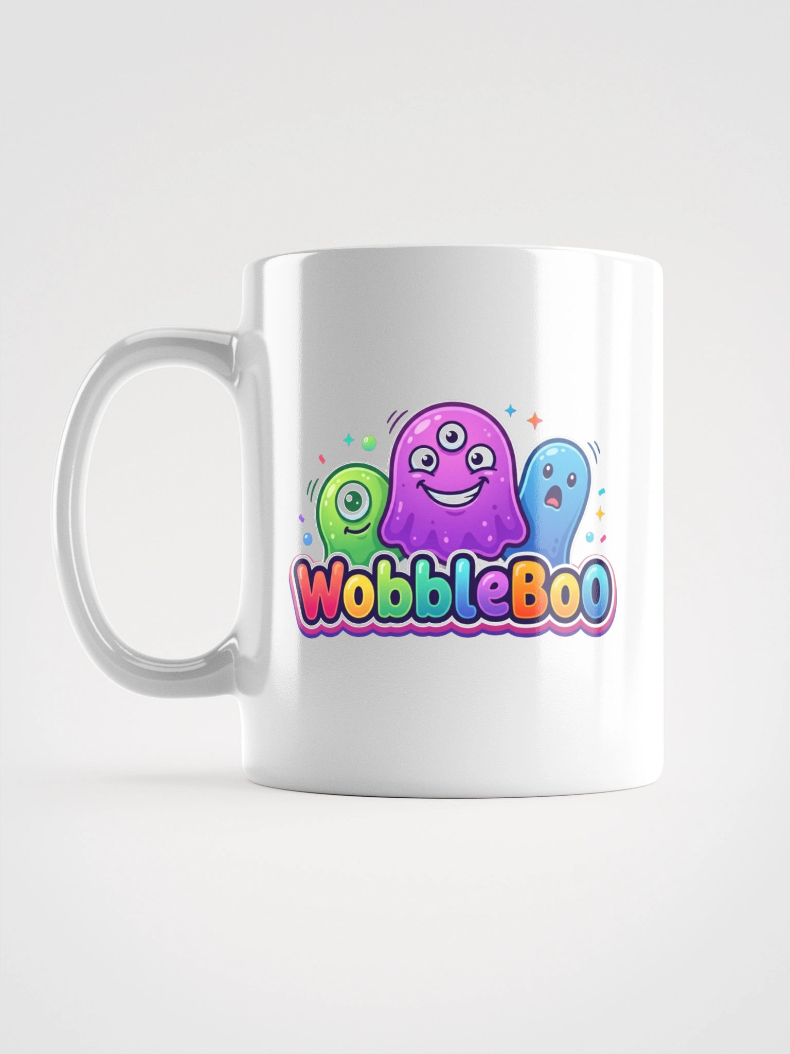 WobbleBoo Hope White Glossy Mug product image (1)