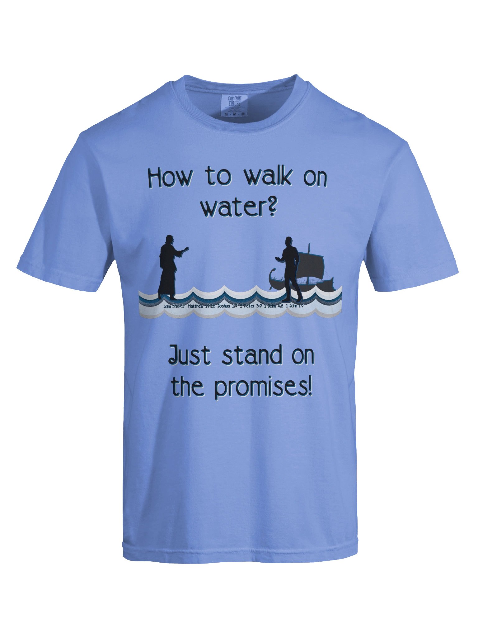 Walk on Water Stand on the Promises Christian Faith product image (7)