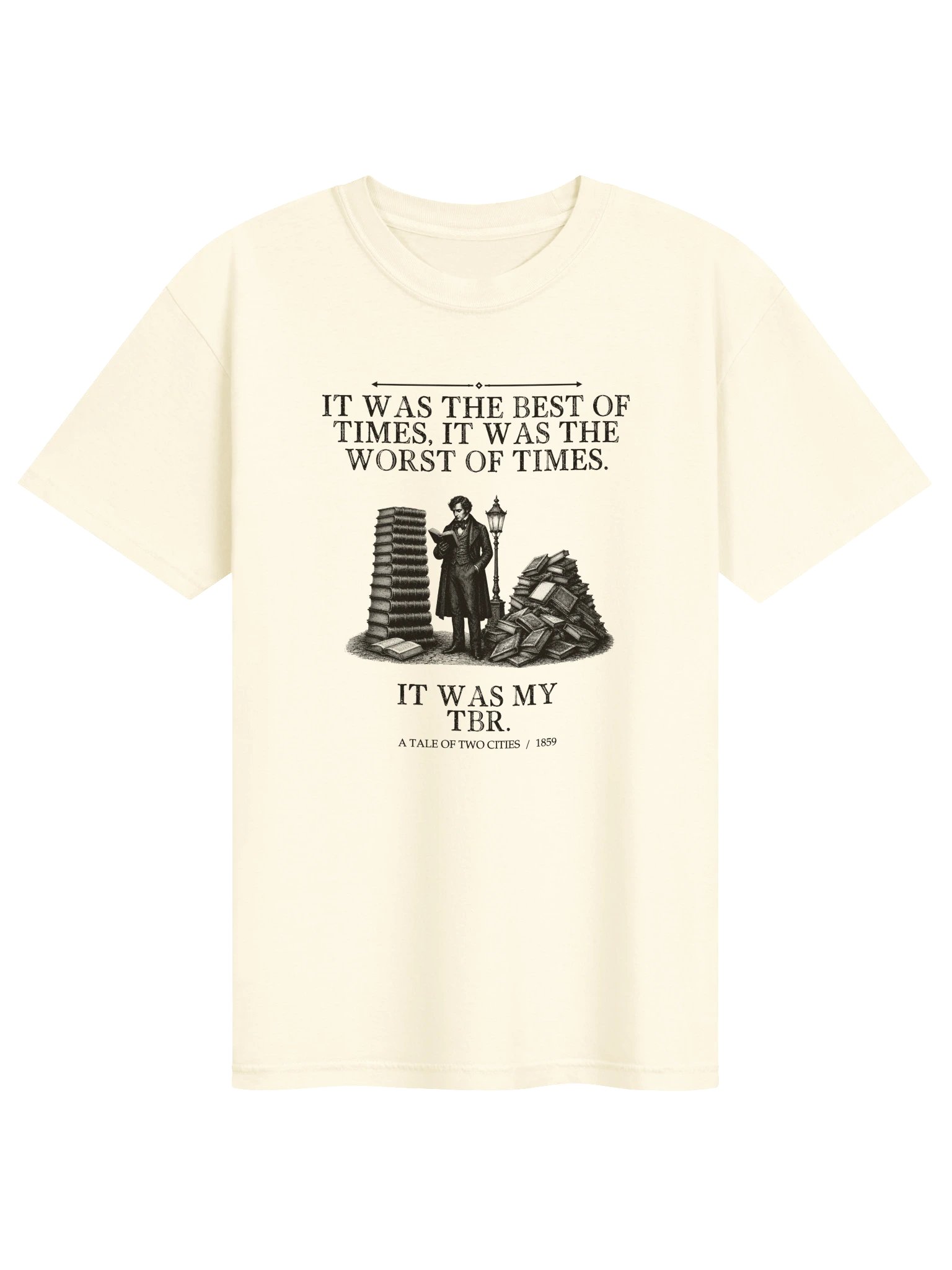 Was Best Times Was Worst Times Was -- A Tale of Two Cities Tee (Light) product image (1)