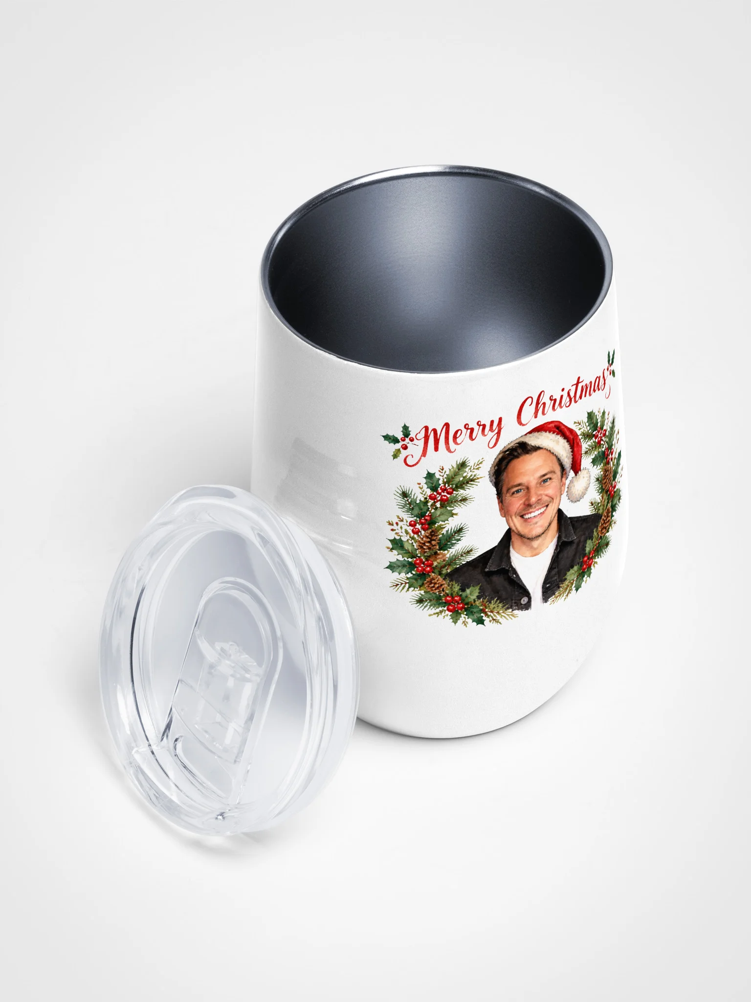 Merry Christmas Wine Tumbler product image (3)
