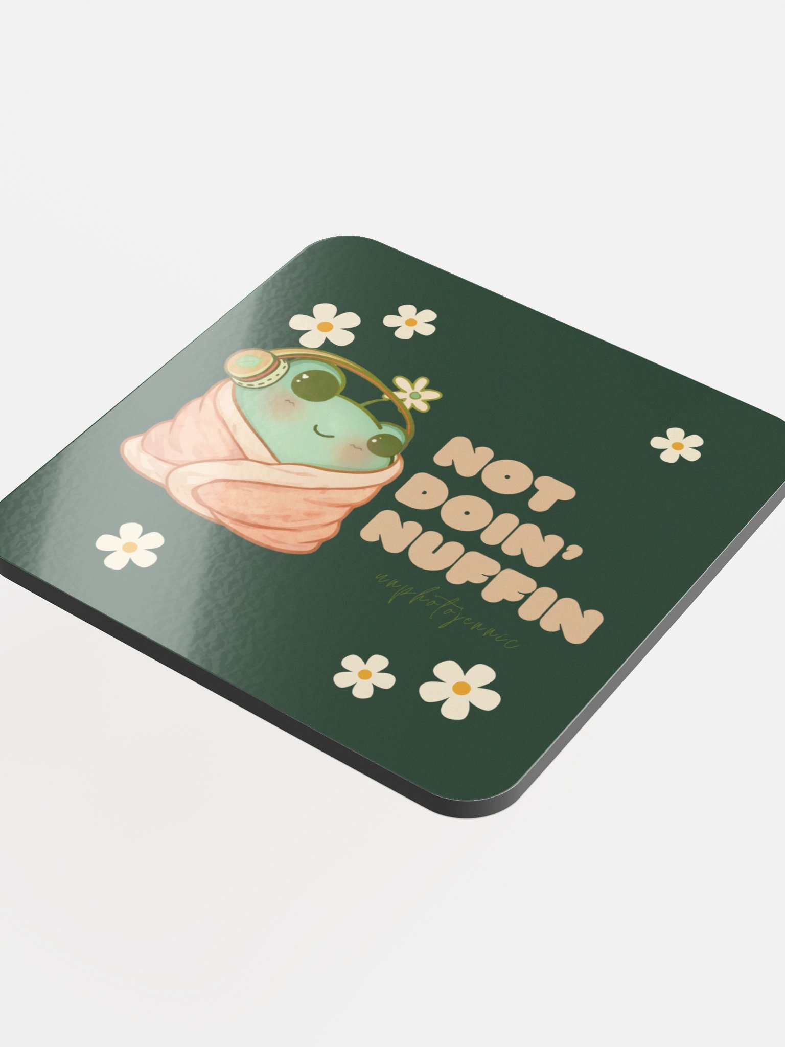 Not Doin Nuffin Coaster product image (4)