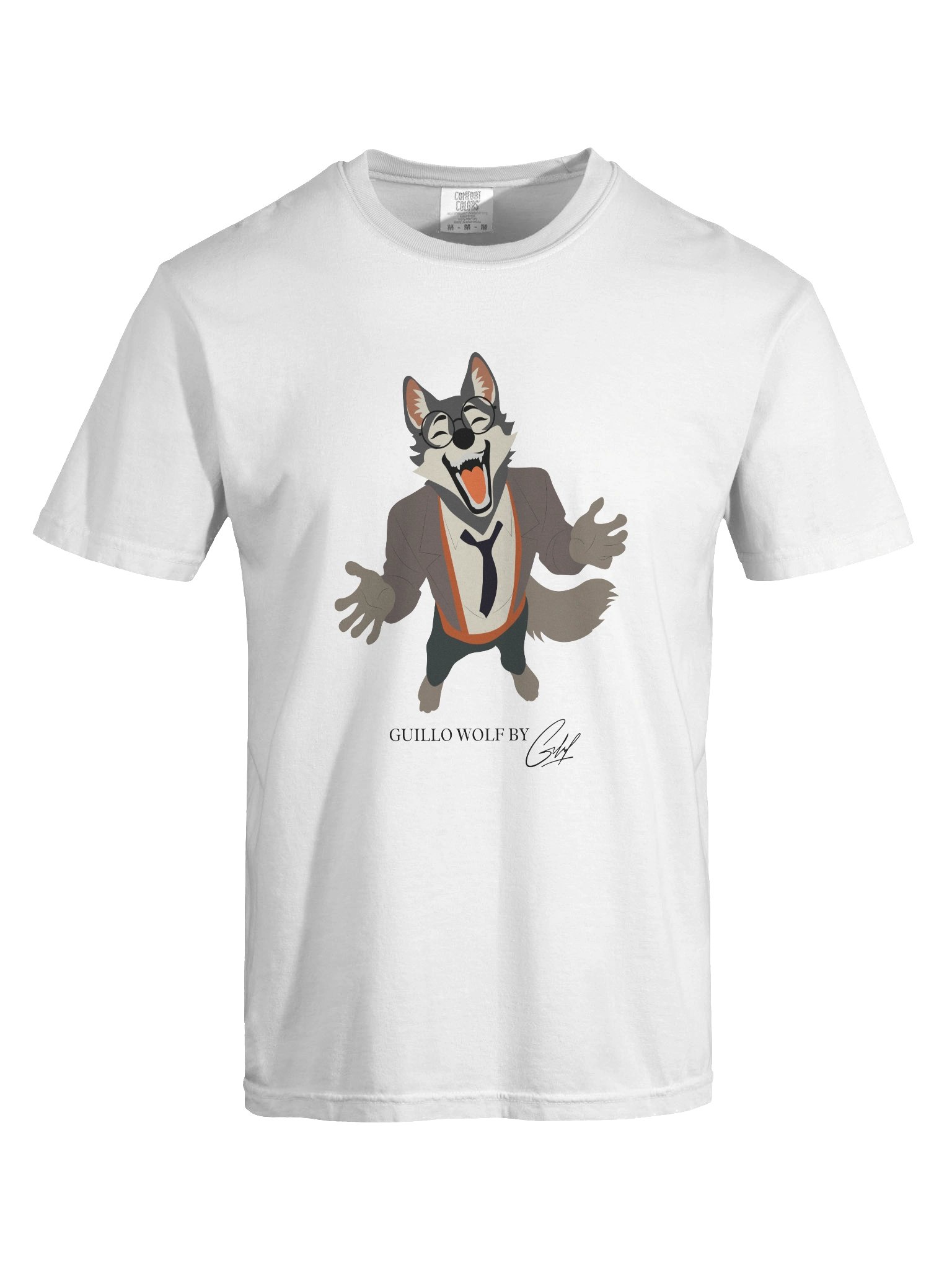 GUILLO HAPPY WOLF TSHIRT product image (3)