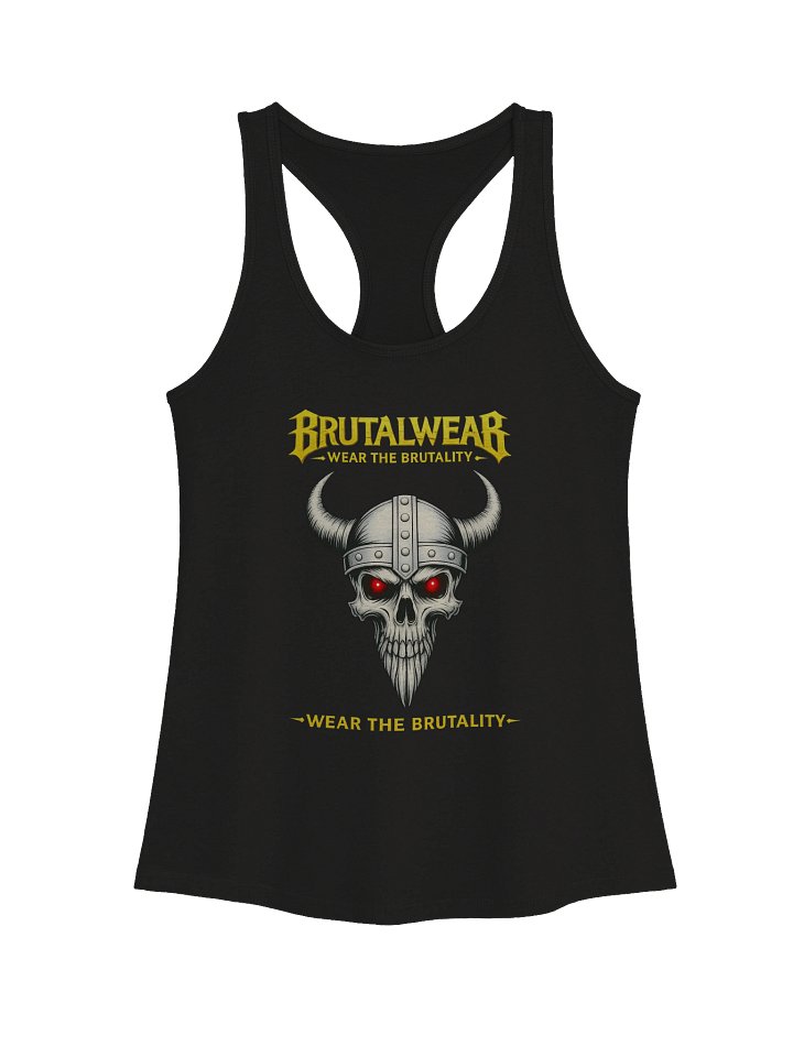 BrutalWear Viking Skull Fantasy Medieval Art Design Graphic. product image (4)