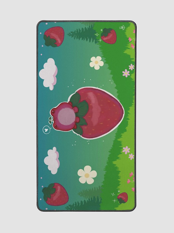 Berrybert Strawberry Frog Desk Mat product image (2)
