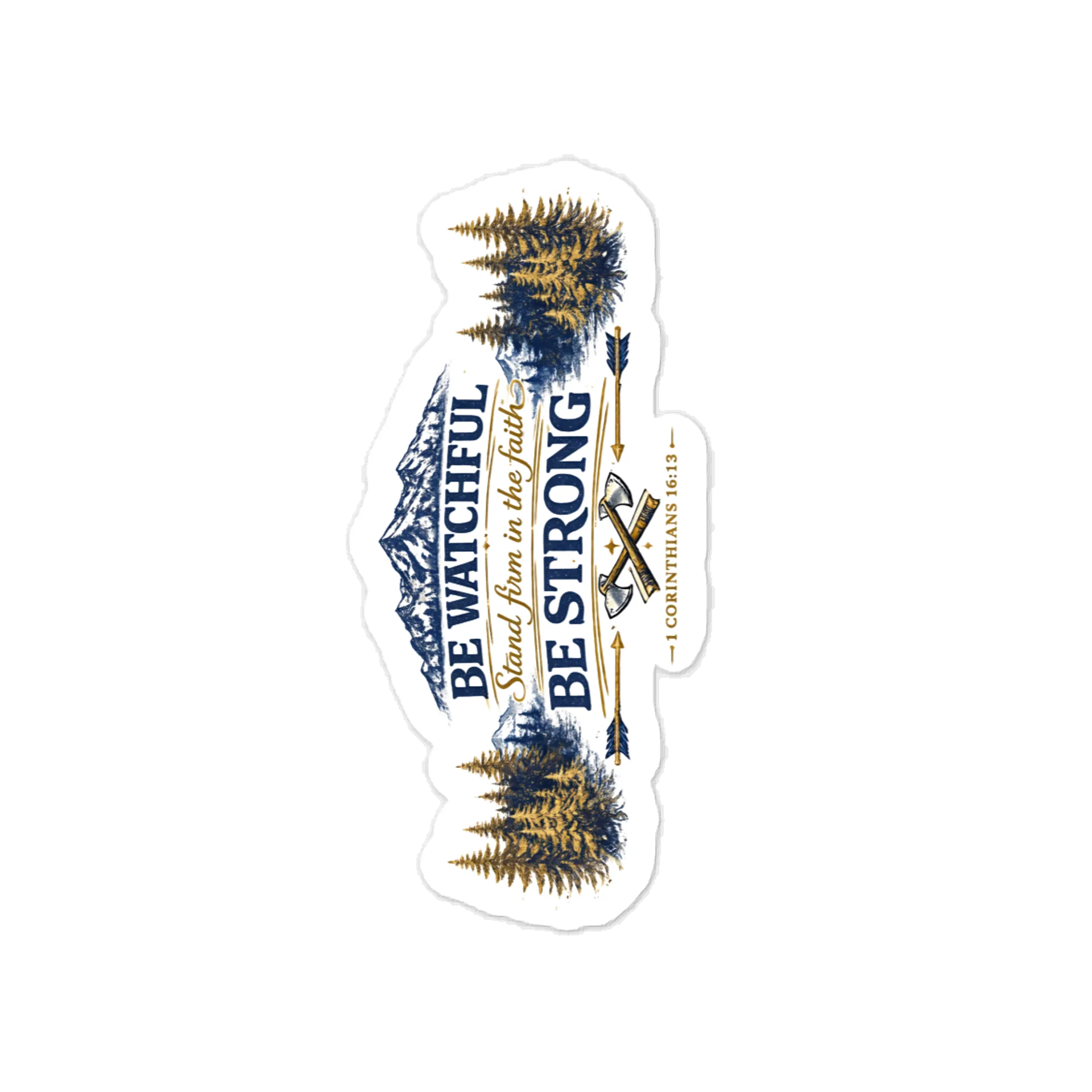 Mountain Strong Kiss-Cut Vinyl Decals product image (1)