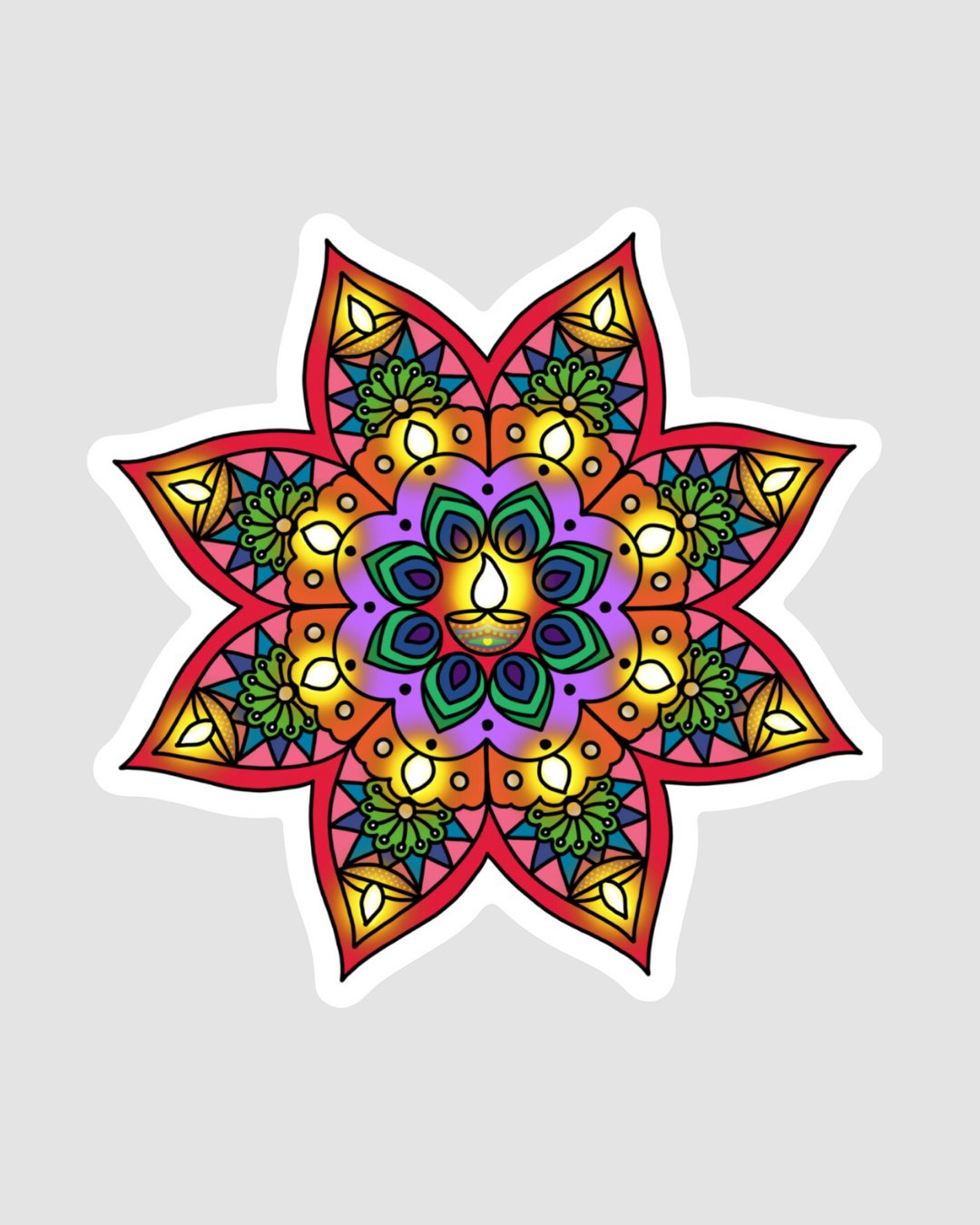 Diwali Diya Magnet product image (1)